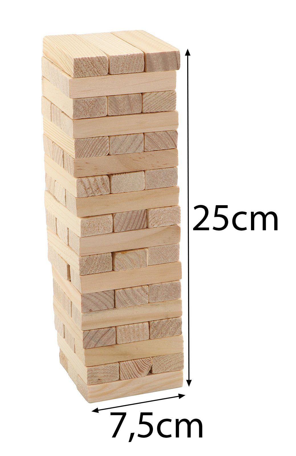 Otto Simon Stapelspielzeug Holz Stapelturm Wackelturm Geschicklichkeitsspiel