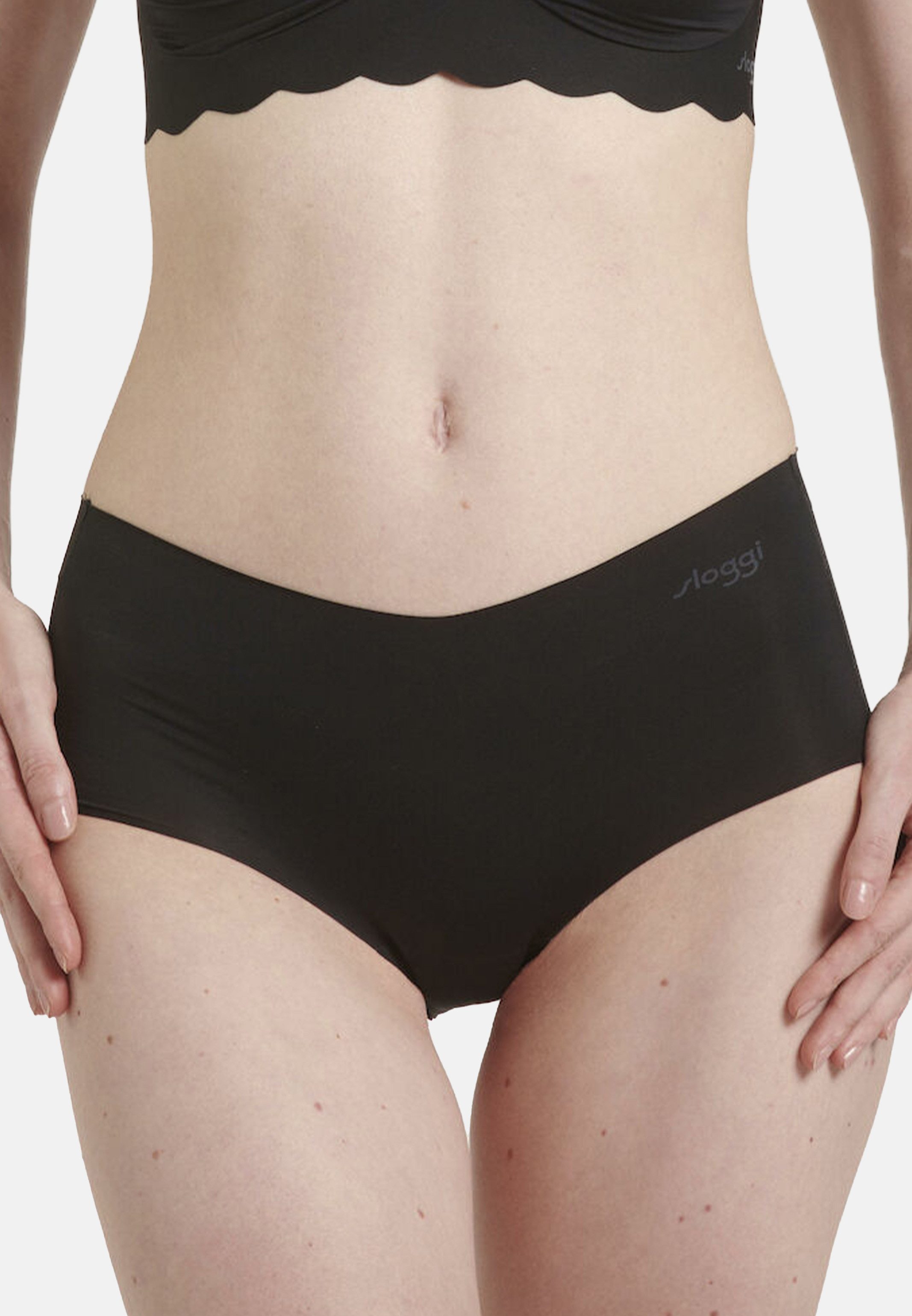 sloggi Panty 6er Pack ZERO Microfibre 2.0 (Spar-Set, 6-St) Short Slip - Nahtlos - Kein Abzeichnen unter Kleidung