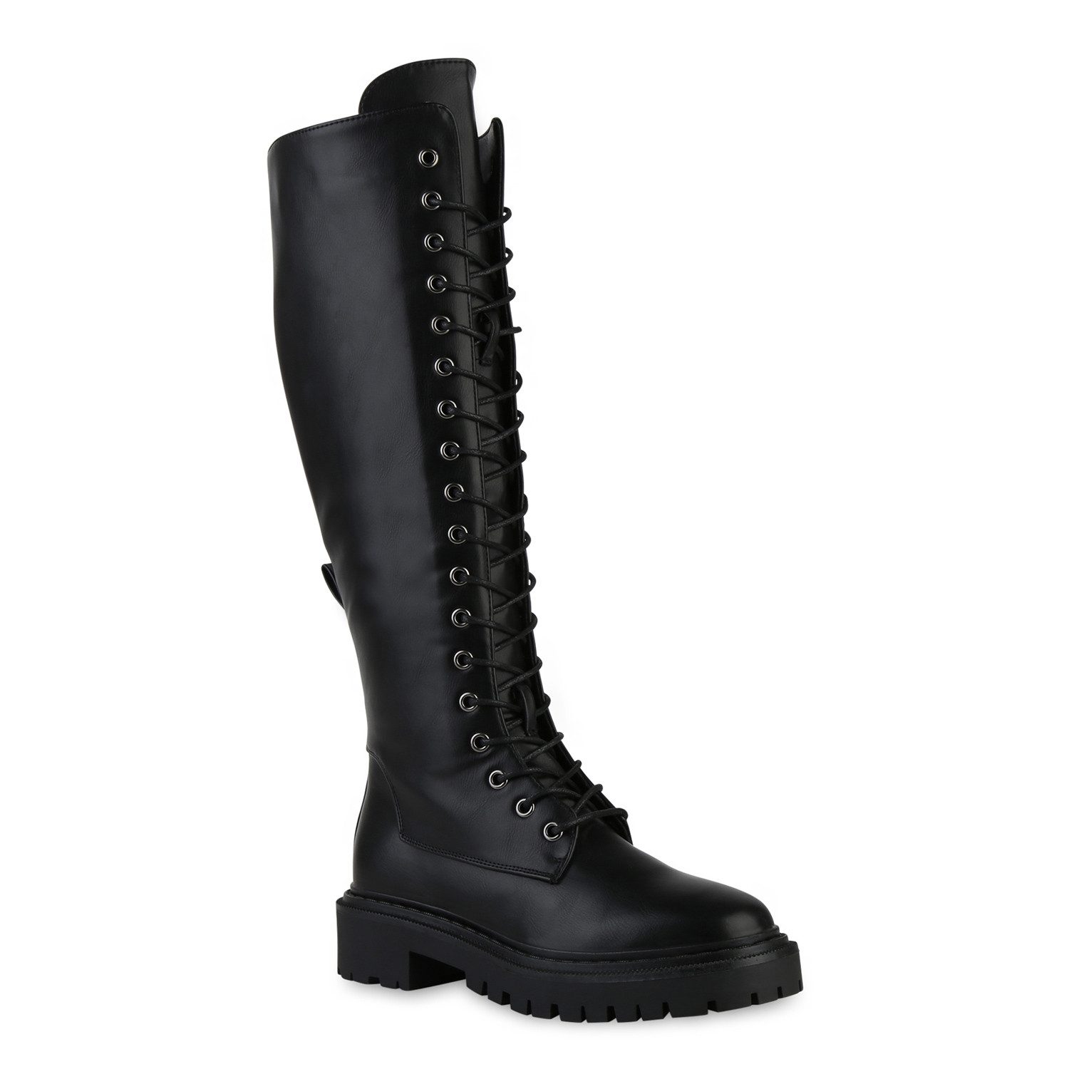 VAN HILL 841360 Schnürstiefel Damen Leicht Gefütterte Schnürstiefel Stiefel günstig online kaufen