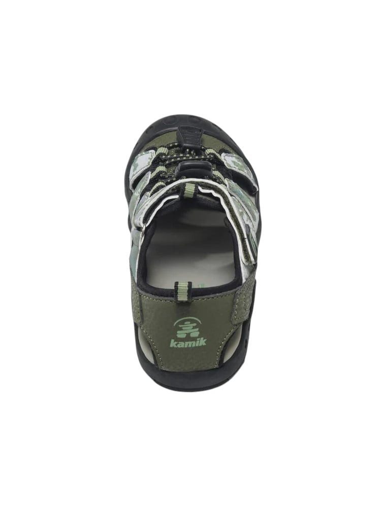 Kamik Crab (wasserdichtes Synthetikleder) olive Kinder Sandale