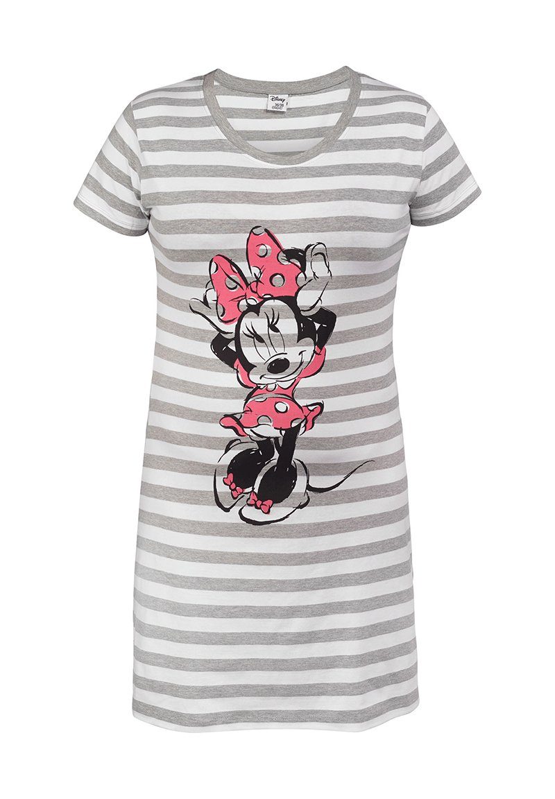 ONOMATO! Nachthemd Disney Minnie Mouse Schlafshirt Nachtwäsche Nacht-Kleid Mini Maus