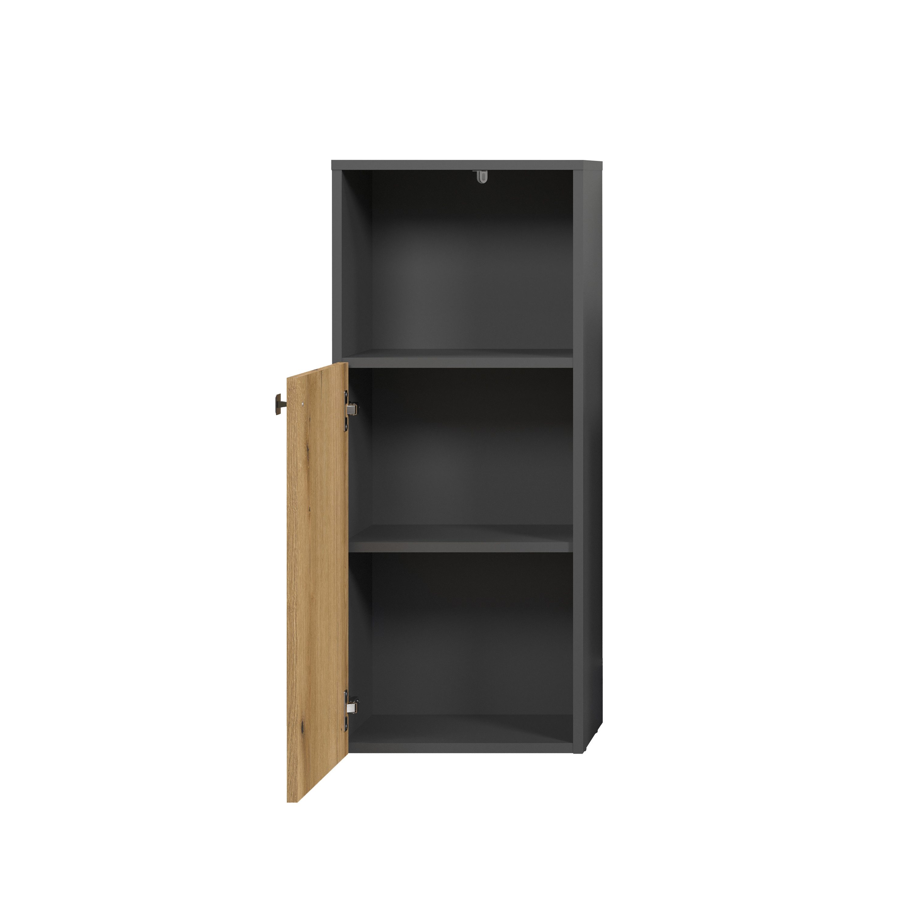trendteam Badkommode (Standtype Stauraum), Badschrank Badkommode Unterschrank 40x95x31cm