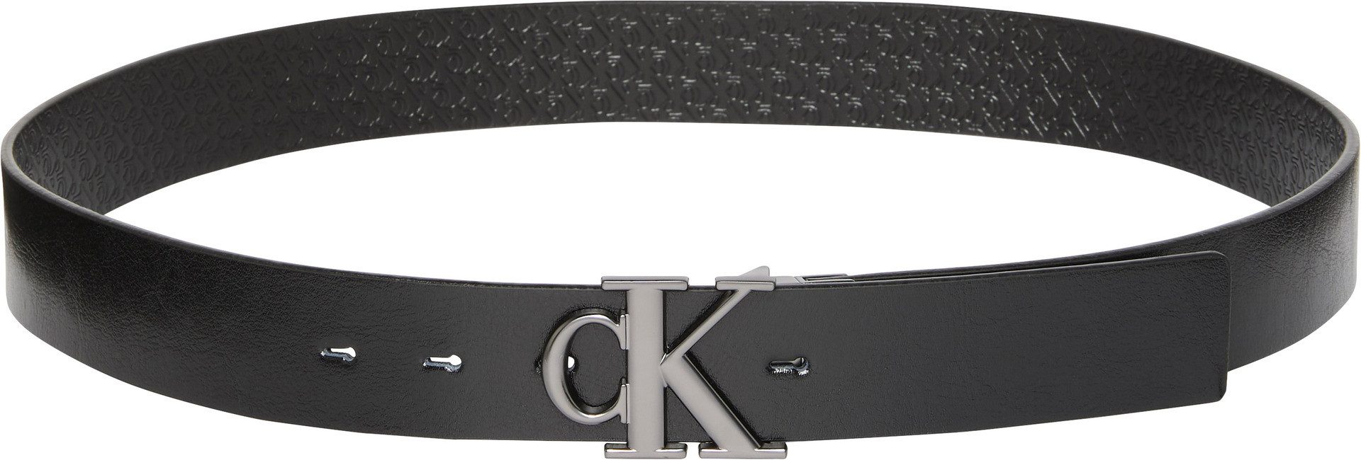 Calvin Klein Jeans Ledergürtel MNGRM PLQ BCKL 35MM