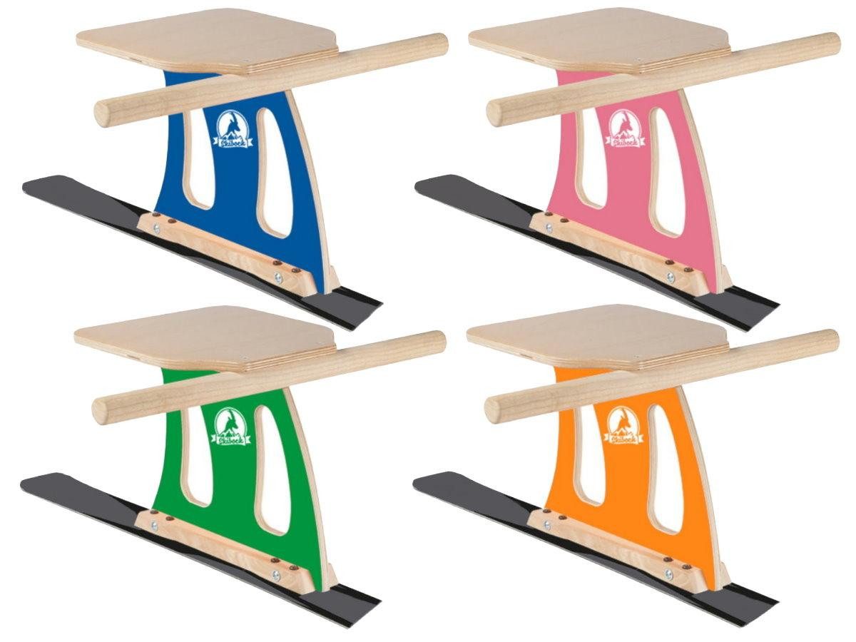 Schlitten SkiBock RACE Skirodel Bausatz Schlitten Ski Schnee Rodel Winter