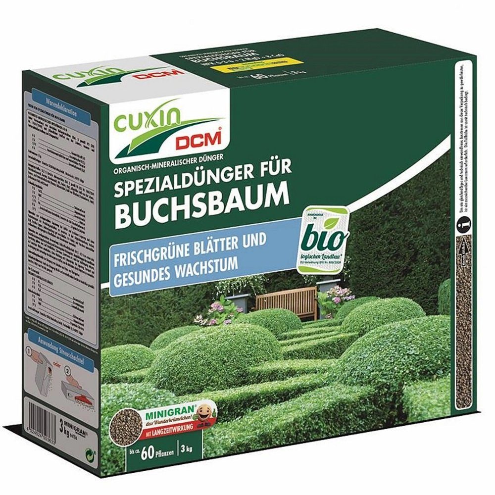 Cuxin DCM Spezialdünger Cuxin DCM Spezialdünger Buchsbaum 3 kg Minigran