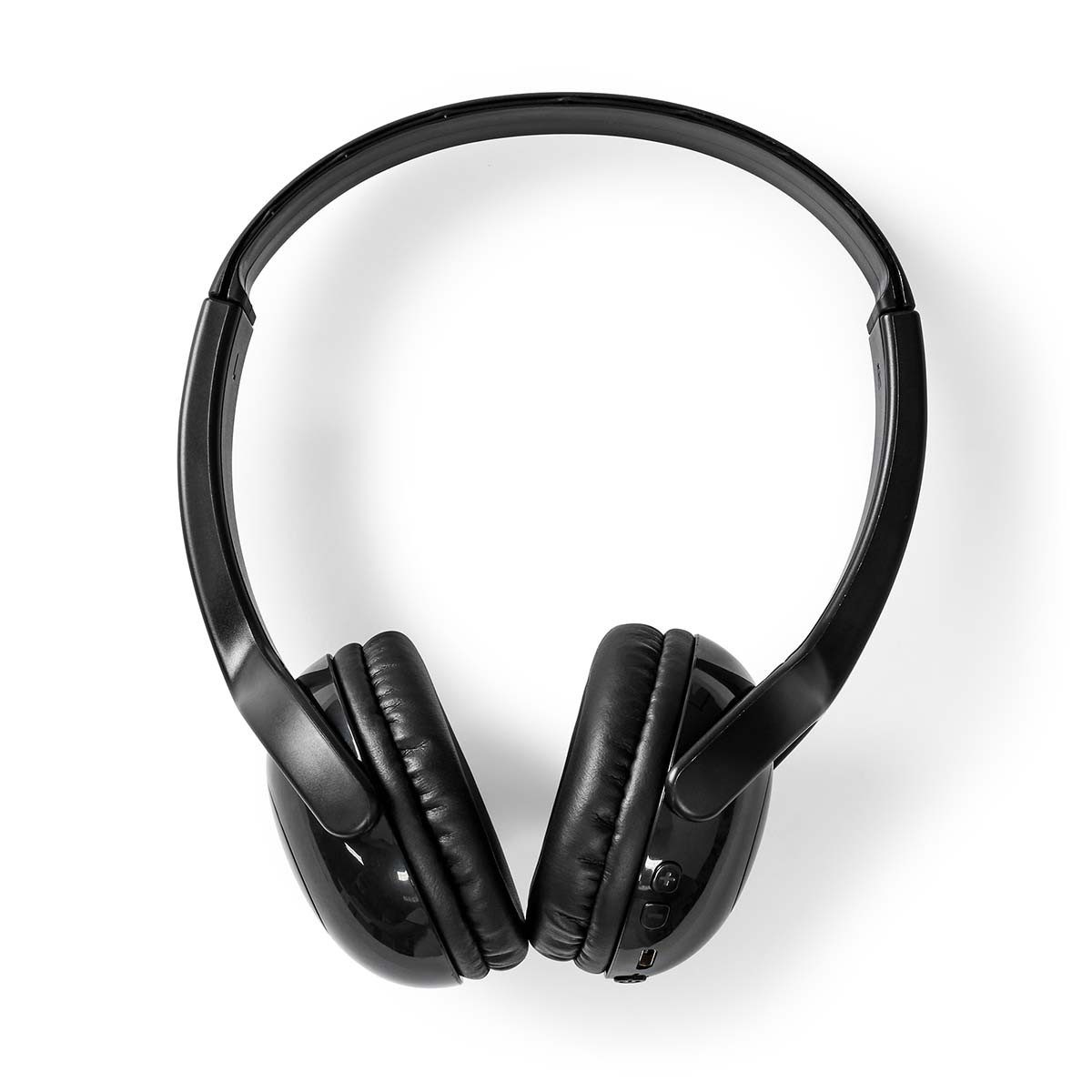 Nedis HPBT4000BK Over-Ear-Kopfhörer (Bluetooth 5.0, 60 dB Lautstärkebegrenzung, kabellose Nutzung bis 8 h, Bluetooth®, Bluetooth 5.0, 60 dB Lautstärkebegrenzung, kabellose Nutzung bis 8 h)