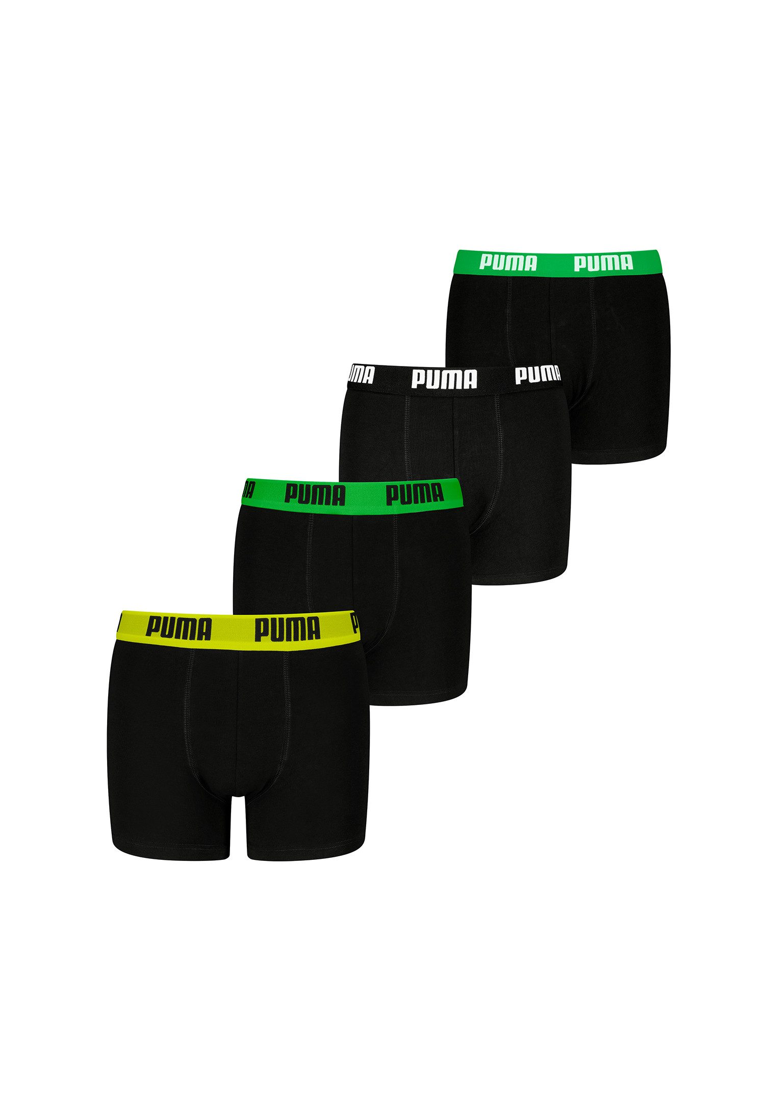 PUMA Boxershorts PUMA BOYS EVERYDAY BASIC BOXERS 4P ECOM (Spar-Pack, 4er-Pack)