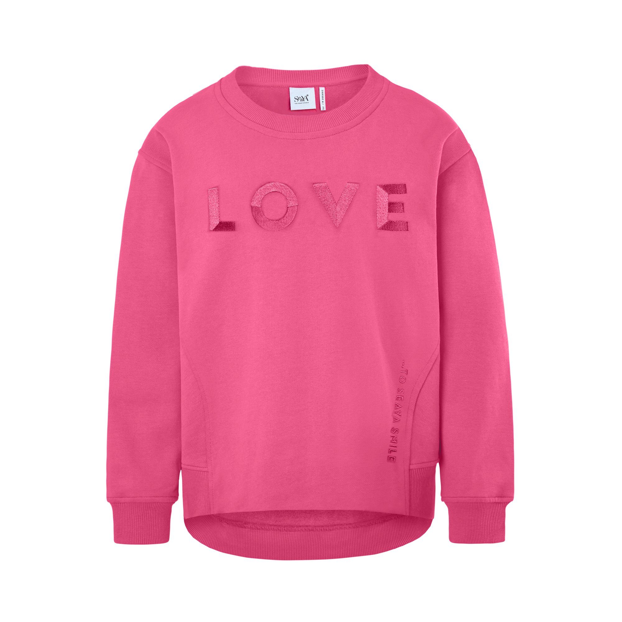 SeaYA Blinky Sweathose Sweatshirt Stickerei Biobaumwolle Pink pink