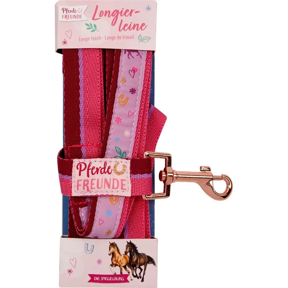 COPPENRATH DIE SPIEGELBURG Spiel Longierleine - Pferdefreunde (pink) von COPPENRATH DIE SPIEGELBURG