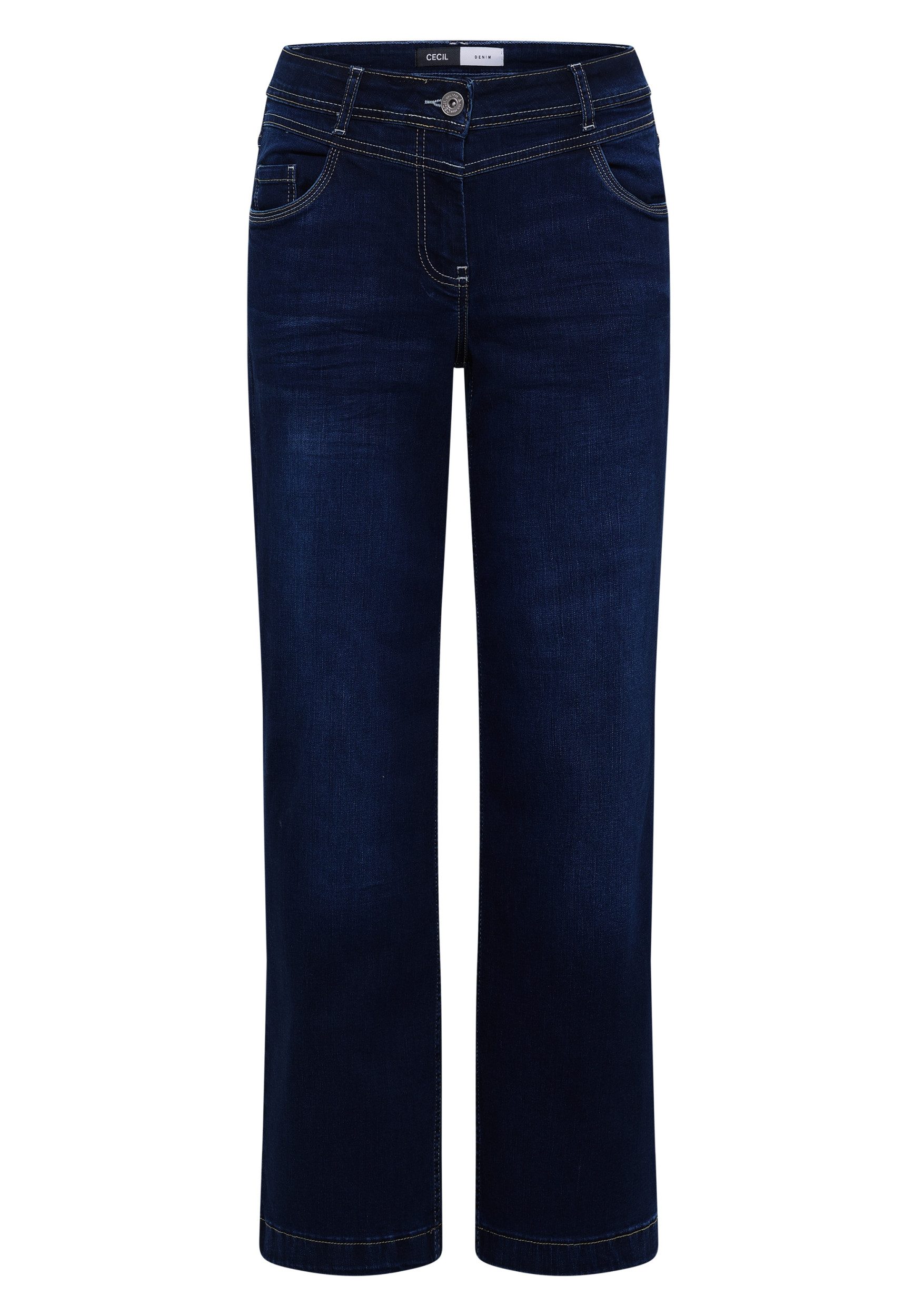 CECIL Gerade Jeans – Wide Leg Jeans – Style Neele – Damenjeans – günstig online kaufen