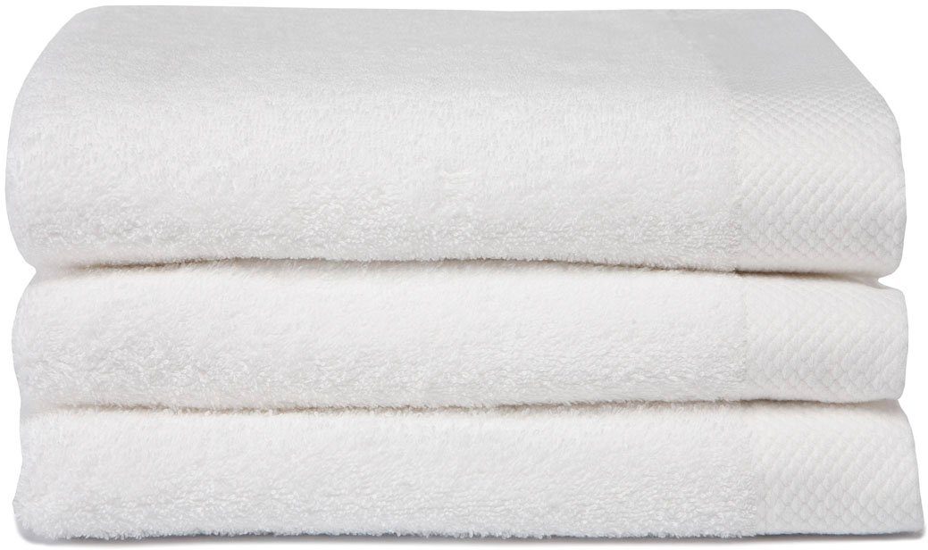 Seahorse Badetücher Seahorse Pure, Frottiervelours (3-St), günstig online kaufen
