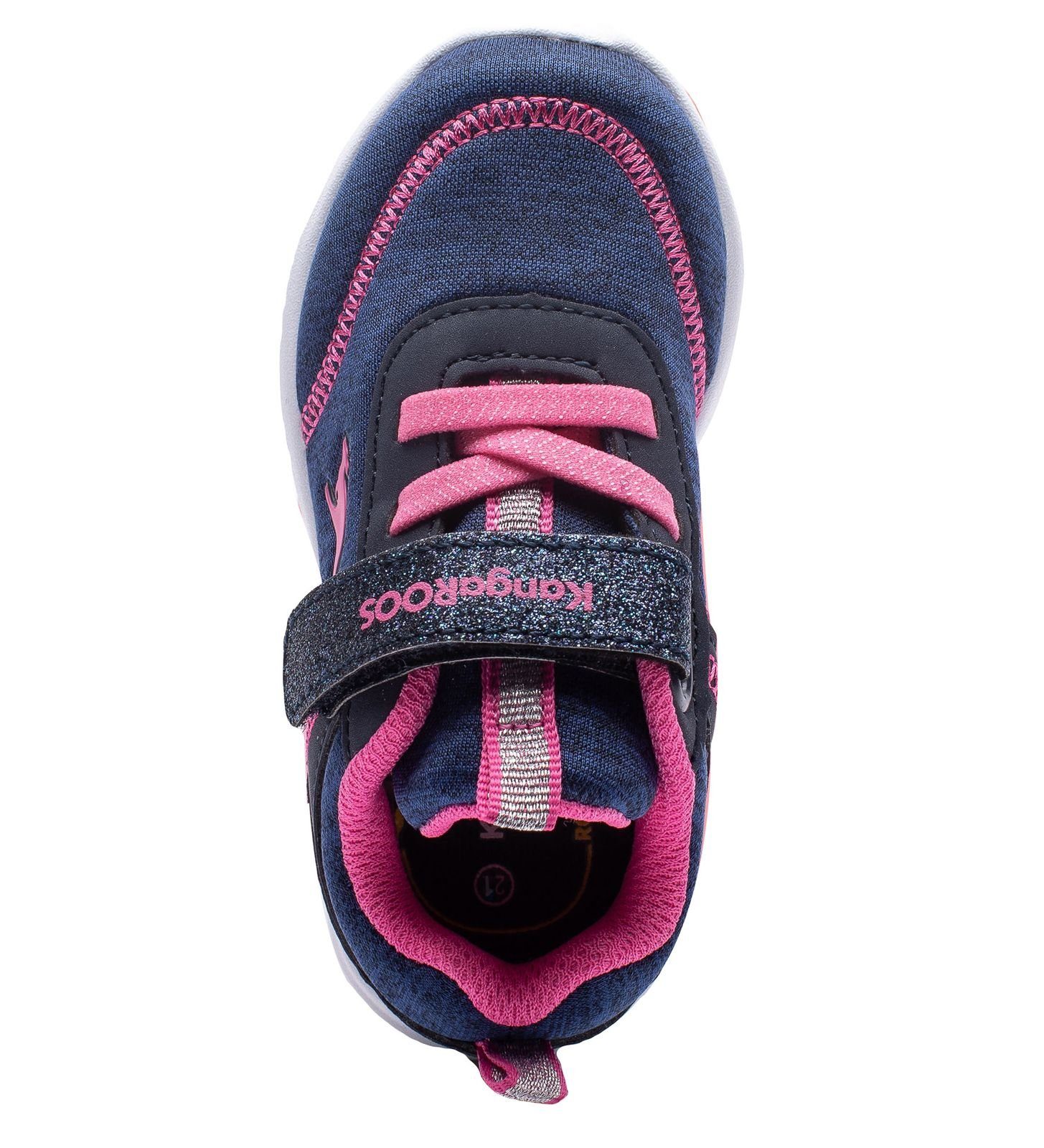 pink dk 02078-4294 KangaROOS EV Kinder Sneaker pink KangaROOS (12801384) navy/fandango navy/fandango Sneaker KY-Chummy