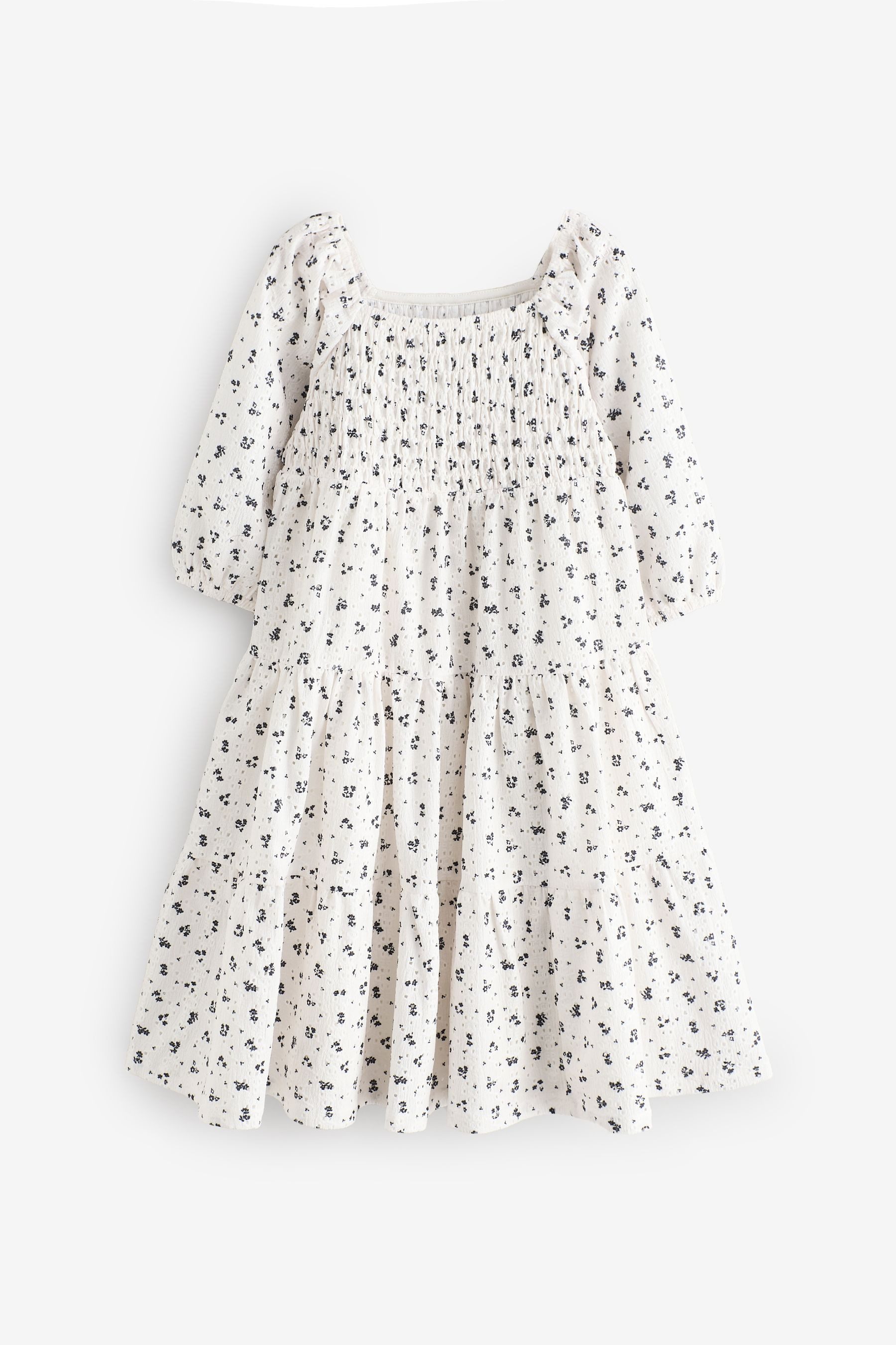 Next Spitzenkleid Mehrlagiges besticktes Kleid (1-tlg) günstig online kaufen