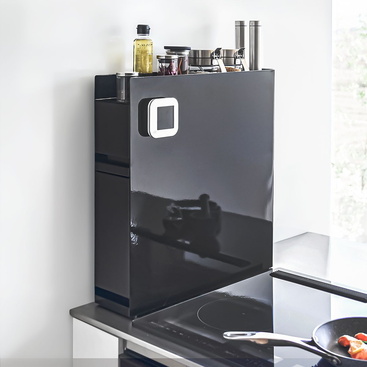 Yamazaki Küchenregal "Tower" Küchenablage 50x52x12cm mit 2 Auszügen, platzs günstig online kaufen