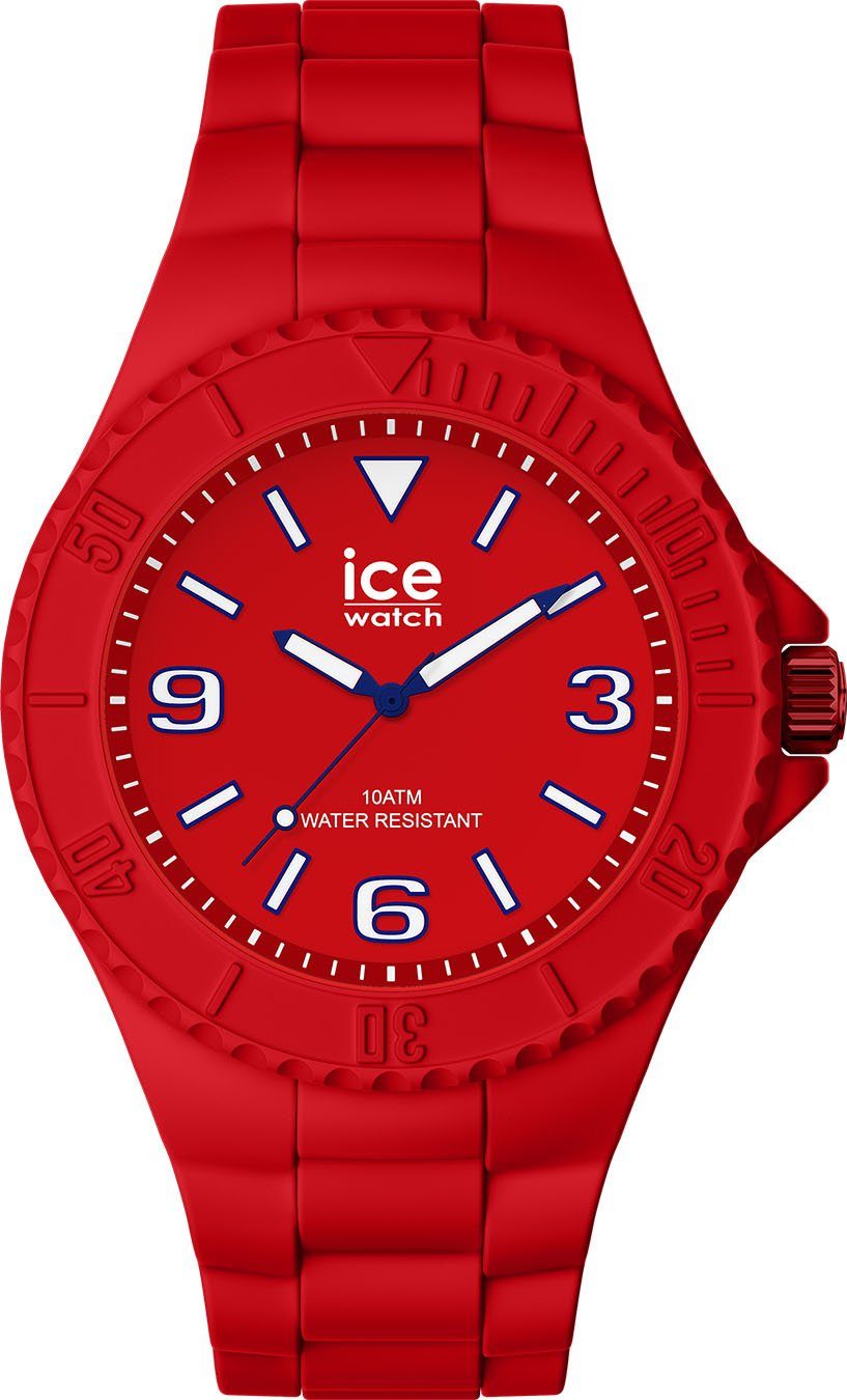 ice-watch Quarzuhr ICE rot generation - Medium Red 019870 - - 3H