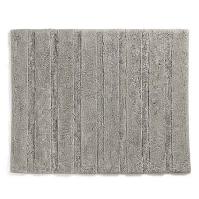 Badematte Megan kela, Höhe 16 mm, 100% Baumwolle, rutschhemmend, bei 30°C waschbar, für Fußbodenheizung geeignet
