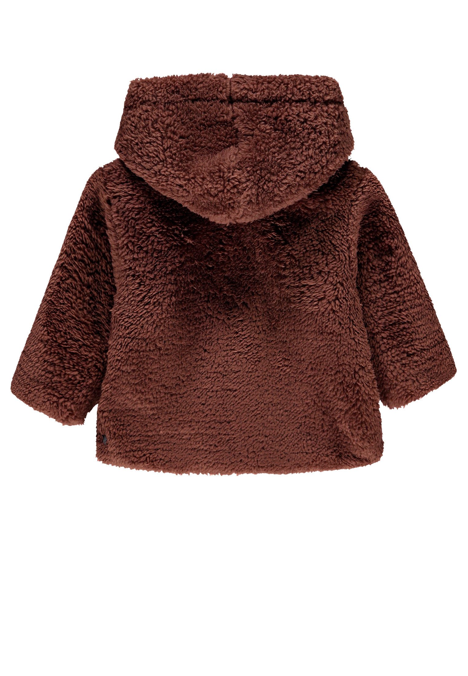 Bellybutton Kapuzenplüschjacke Plüschjacke (1-St) Fleecejacke Teddyfell – Braun – Baby & Kleinkind