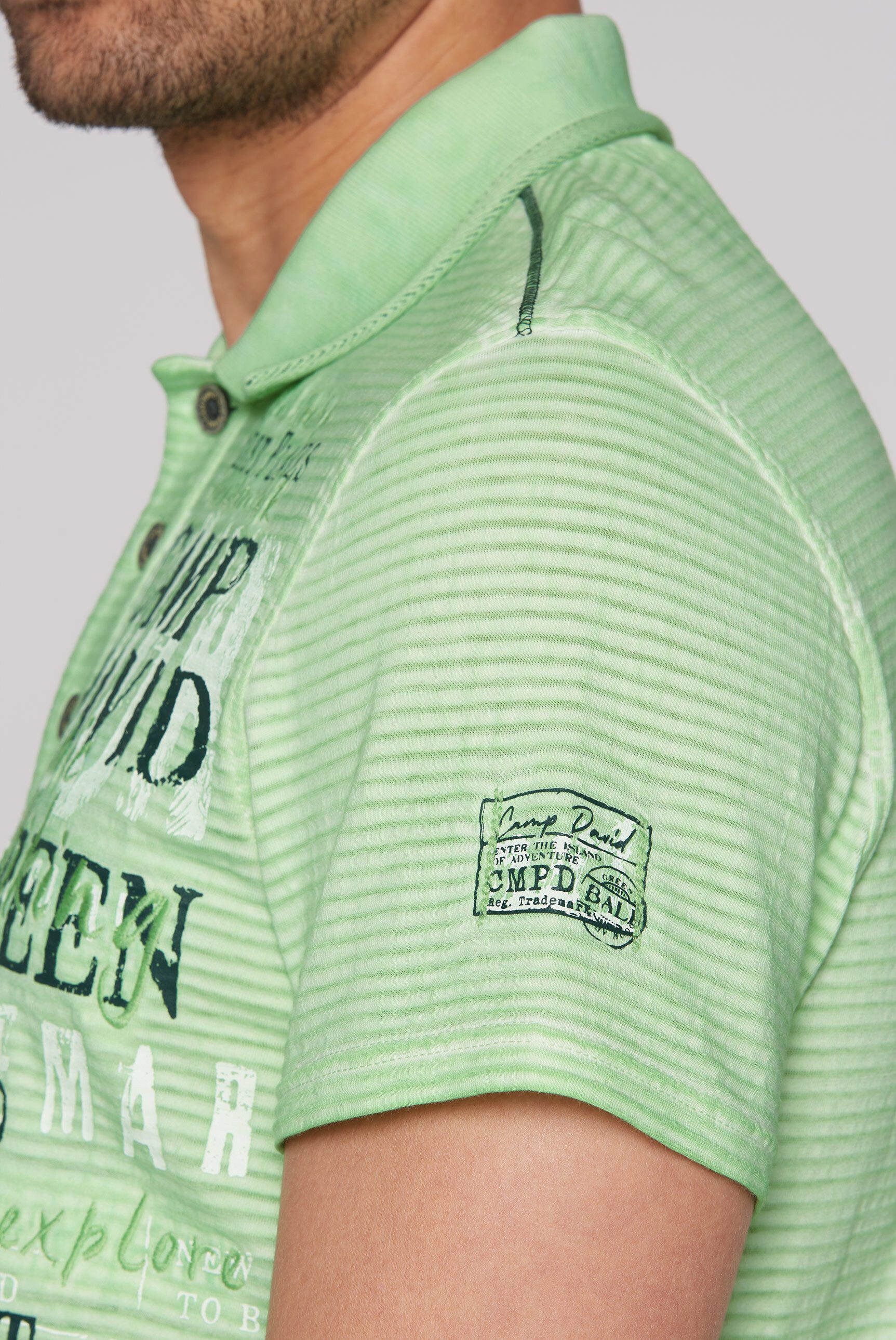 CAMP DAVID Poloshirt aus Baumwolle