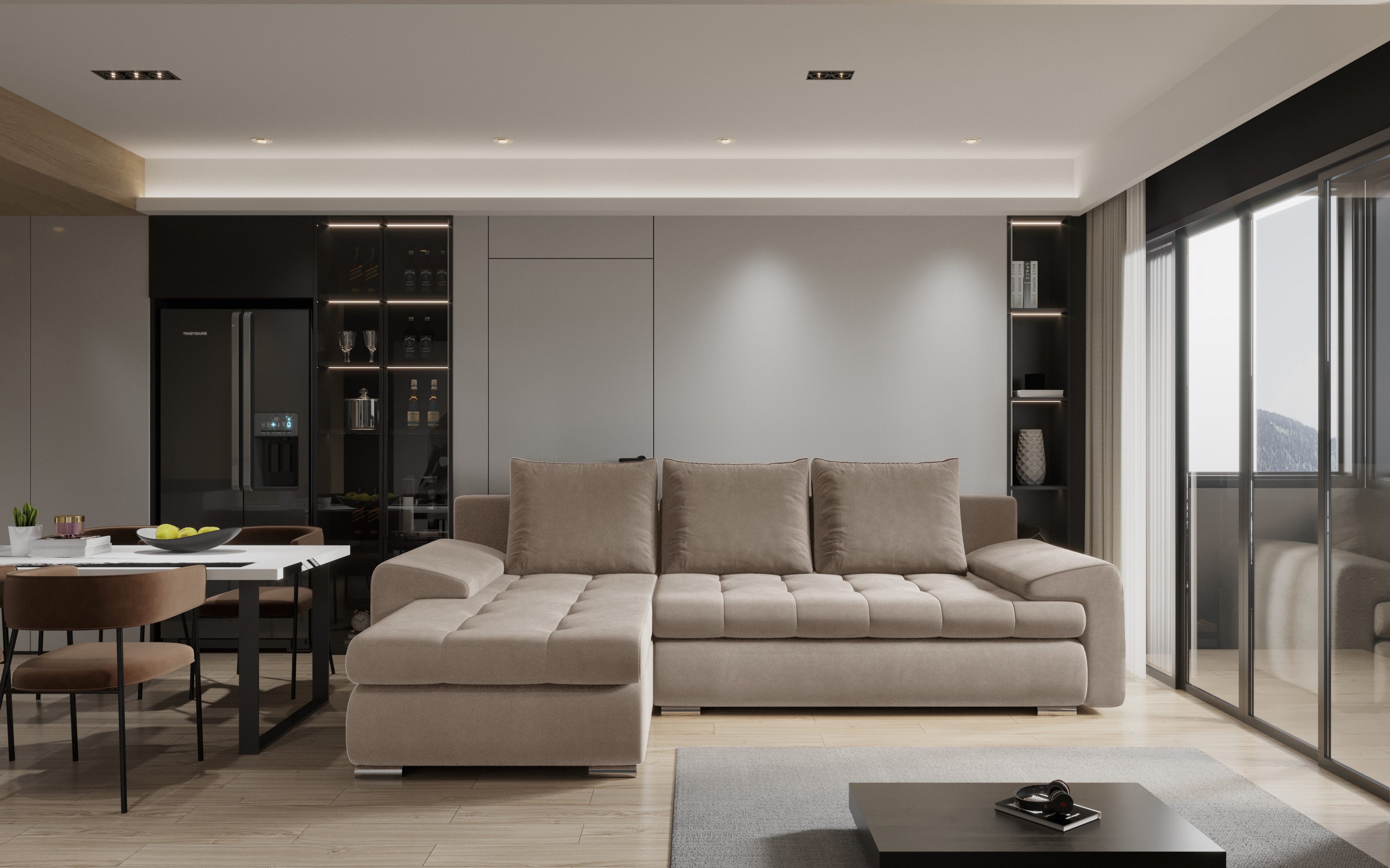 Kaiser Möbel Ecksofa Elegantes und modernes günstig online kaufen