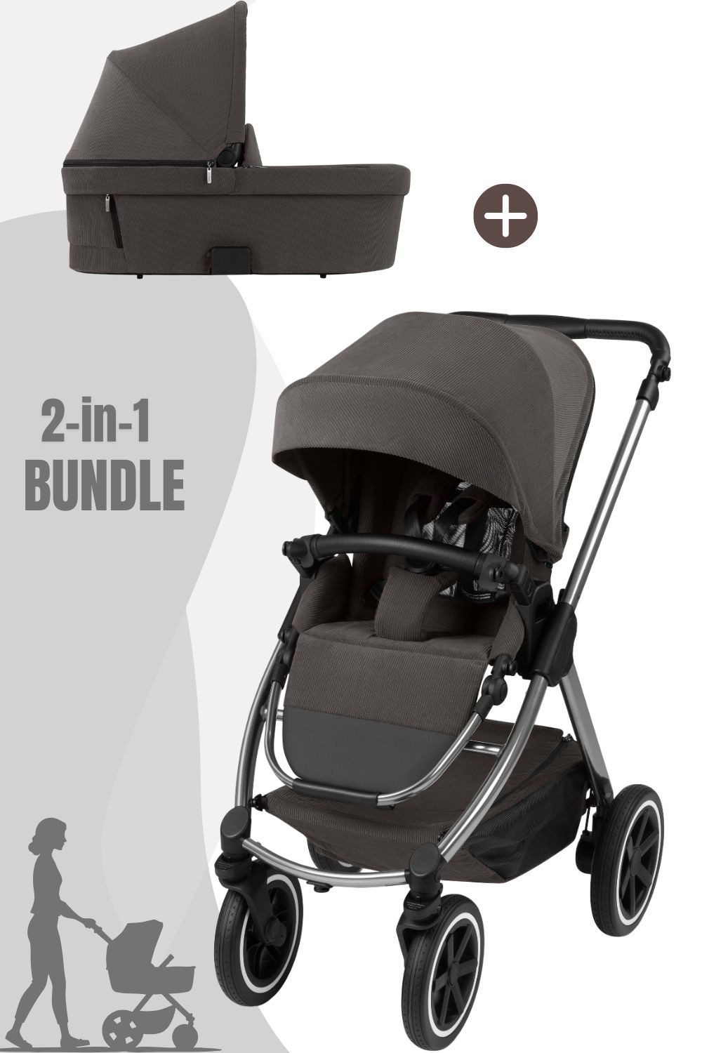 ABC Design Kombi-Kinderwagen Samba 2 Kombikinderwagen inkl. Tragewanne