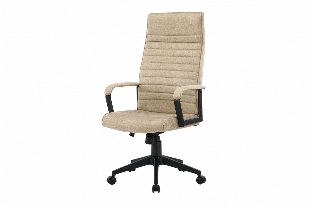 riess-ambiente Bürostuhl LAZIO beige/schwarz - Samt, Metall, drehbar, höhenverstellbar, Gaming (Einzelartikel, 1 St), Moderner Gamingstuhl auf Rollen - ideal für Schlaf- und Arbeitszimmer