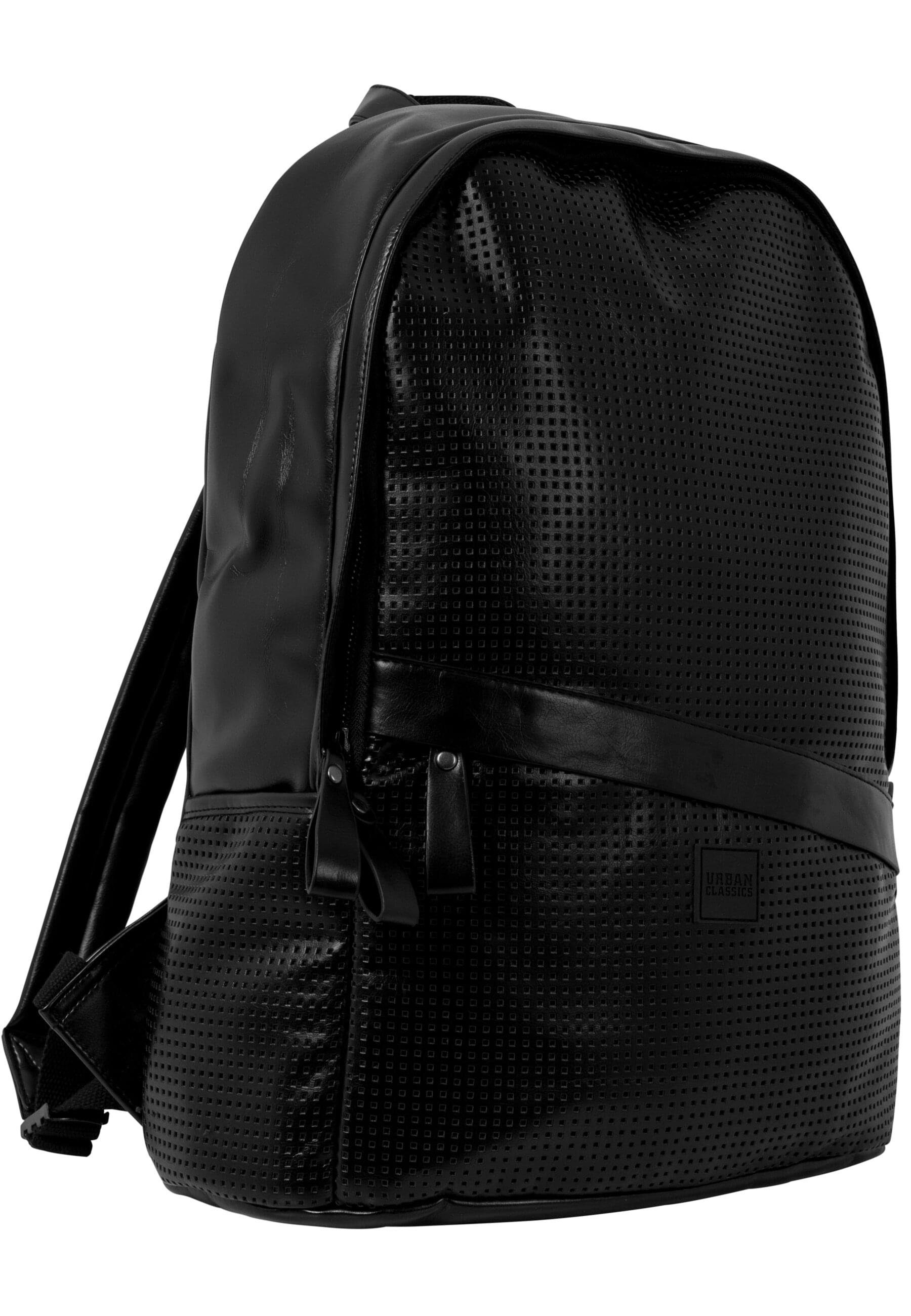 Unisex Backpack Synthetic Perforated Rucksack CLASSICS URBAN Leather