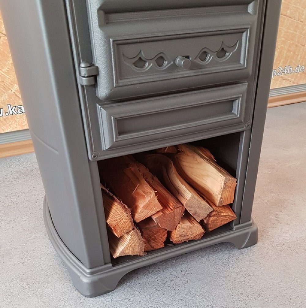 TRGO Kaminofen Forte gussgrau mit Herdplatte, 5,40 kW – Bild 4 von 5