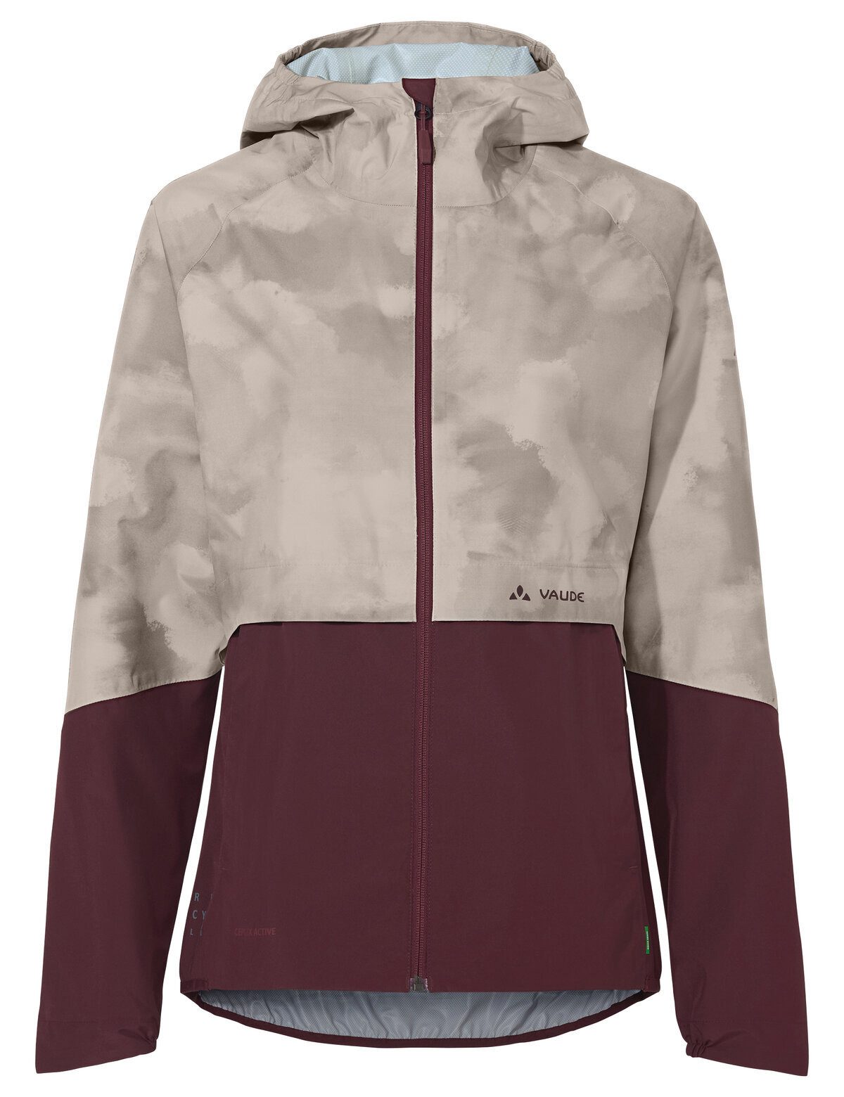 VAUDE Fahrradjacke Women's Loamer Rain Jacket (1-St) vielseitig einsetzbare Regenjacke, leicht und kompakt