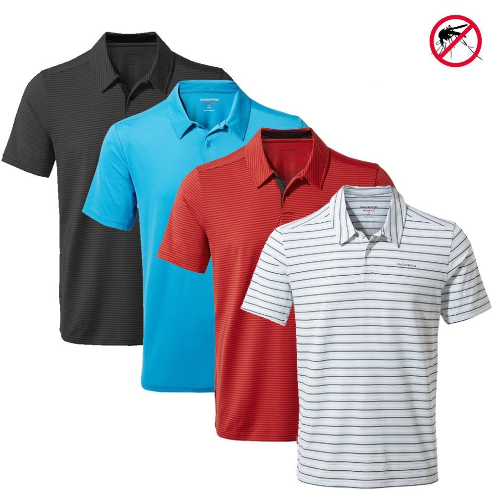 Craghoppers T-Shirt Craghoppers - NosiLife Pro Funktions Polohemd - Herren günstig online kaufen