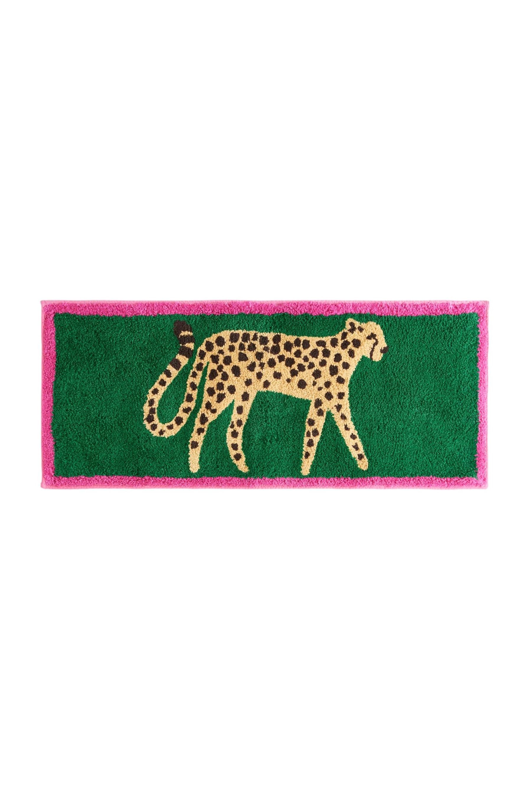 Next Badematte Badläufer mit Gepard-Animal-Print 100 % günstig online kaufen