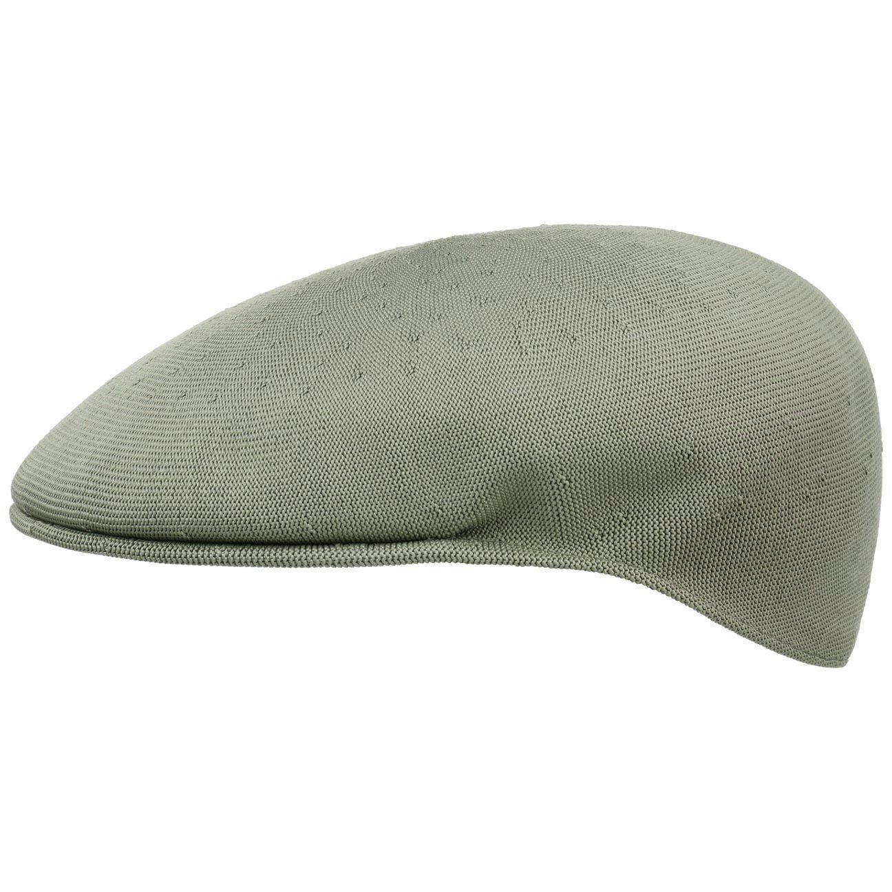 Kangol Flat Cap (1-St) Schiebermütze mit Schirm helloliv