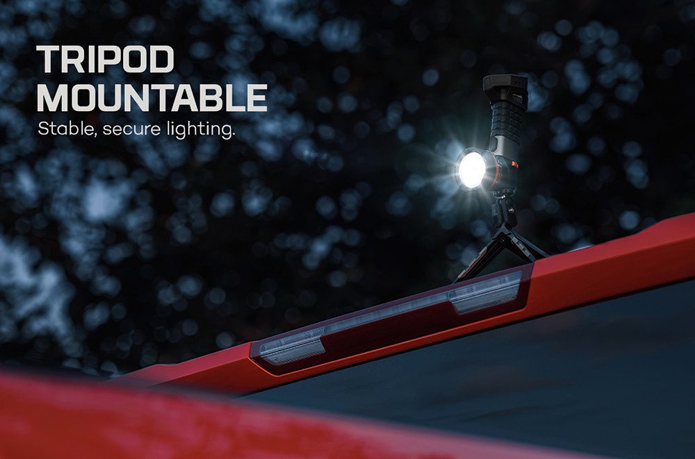 NEBO LED Taschenlampe Nebo LUXTREME SL75 (Taschenlampe inkl. Ladekabel), Leuchtet bis zu 1,2 km weit!