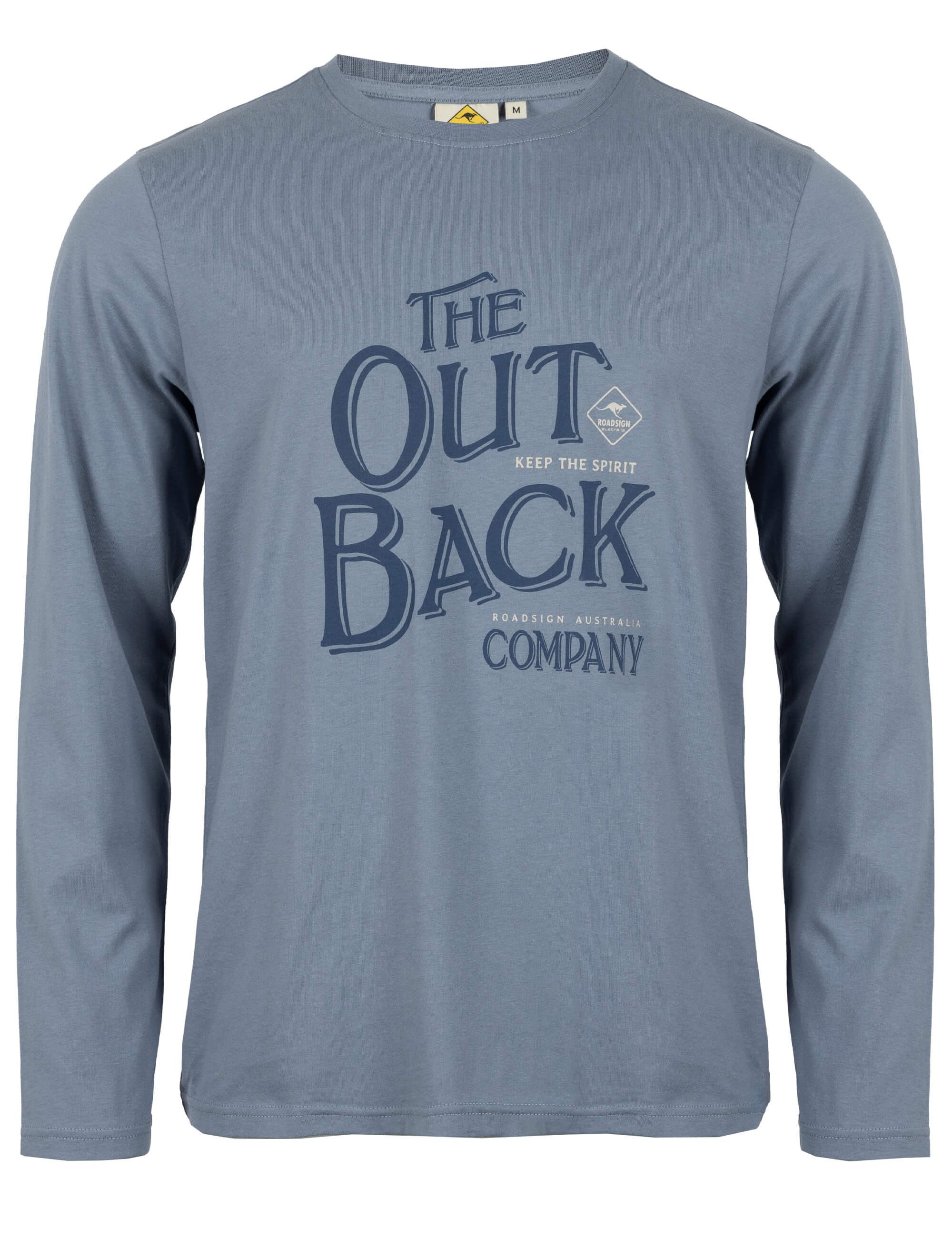 ROADSIGN australia Langarmshirt Company (1, 1-tlg., 1) Longsleeve mit Outback Frontprint