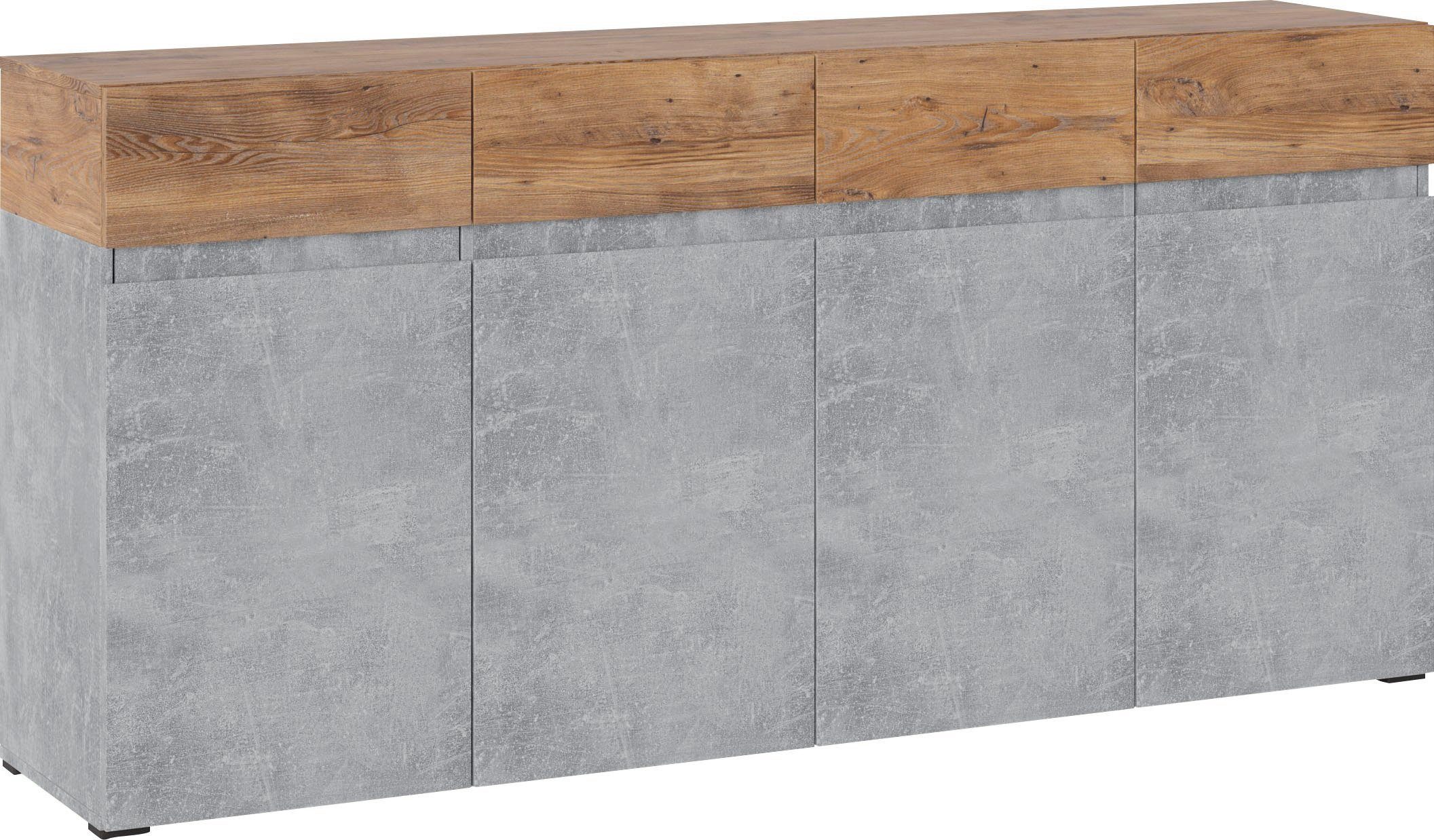 Home affaire Sideboard Rimini, Breite 180 cm