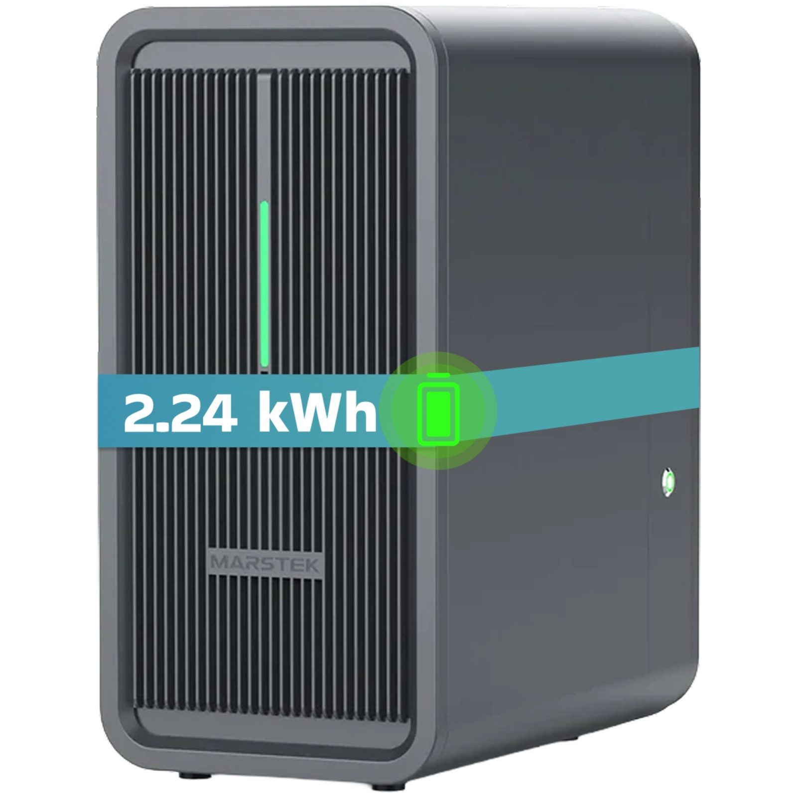 SUNNIVA Marstek Saturn B2500-D Solarspeicher 2,24 kWh LiFePO4 Solarakkus, für Balkonkraftwerk, IP65, 6000 Zyklen, WIFI Bluetooth, Solar-Batterie
