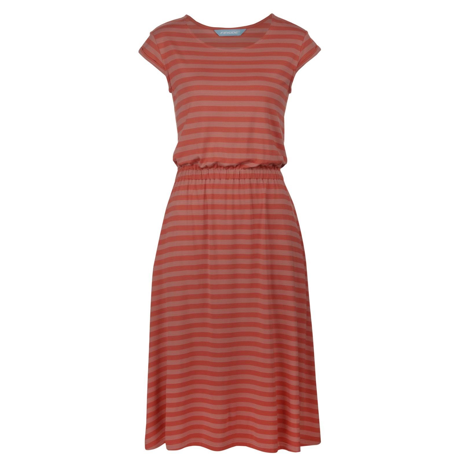 Finside Sommerkleid Mekko Damen Kleid Finside Nautic/Pebble aus Bambus 38 (M) Kleid aus gestreiftem Bambusjersey