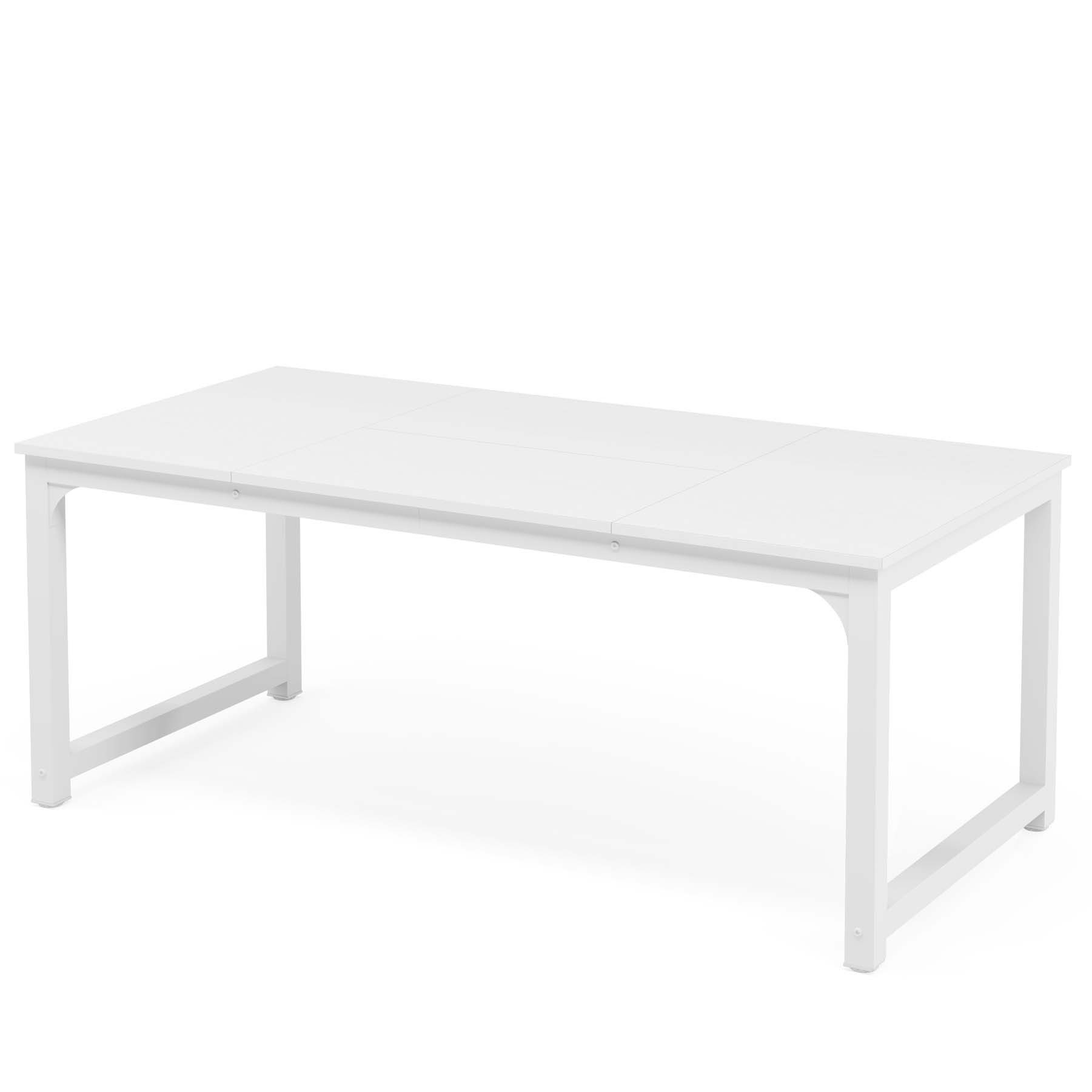 Tribesigns Arbeitstisch 160/180x80 cm, großer Industrial Computertisch für günstig online kaufen