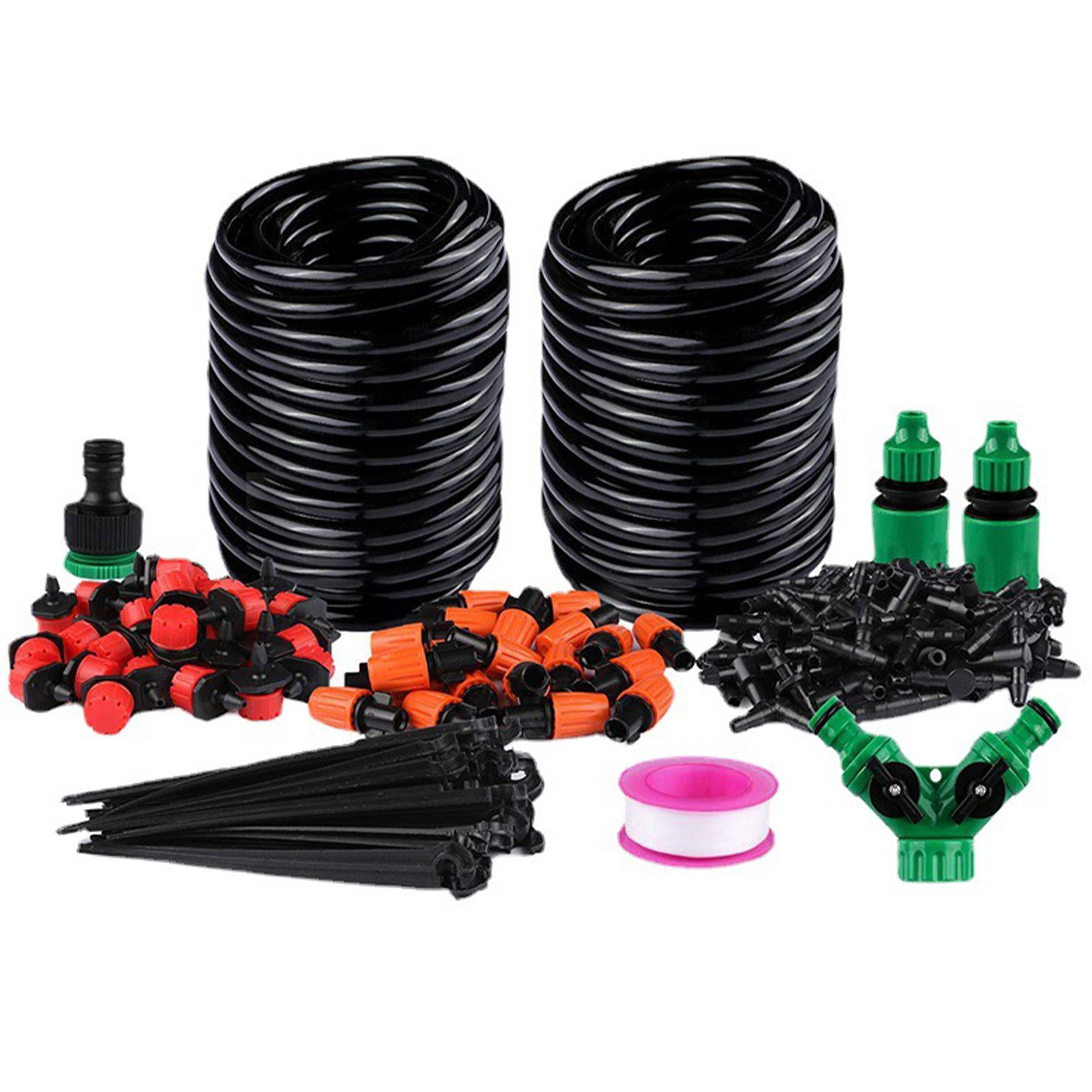 Bewässerungssystem Bewässerung Kit,30M DIY Garten Micro Drip System