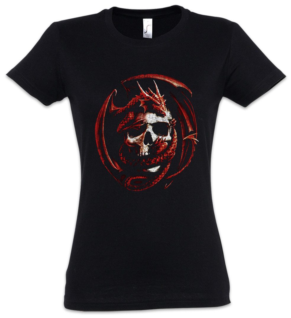 Urban Backwoods Print-Shirt Skull & Dragon günstig online kaufen