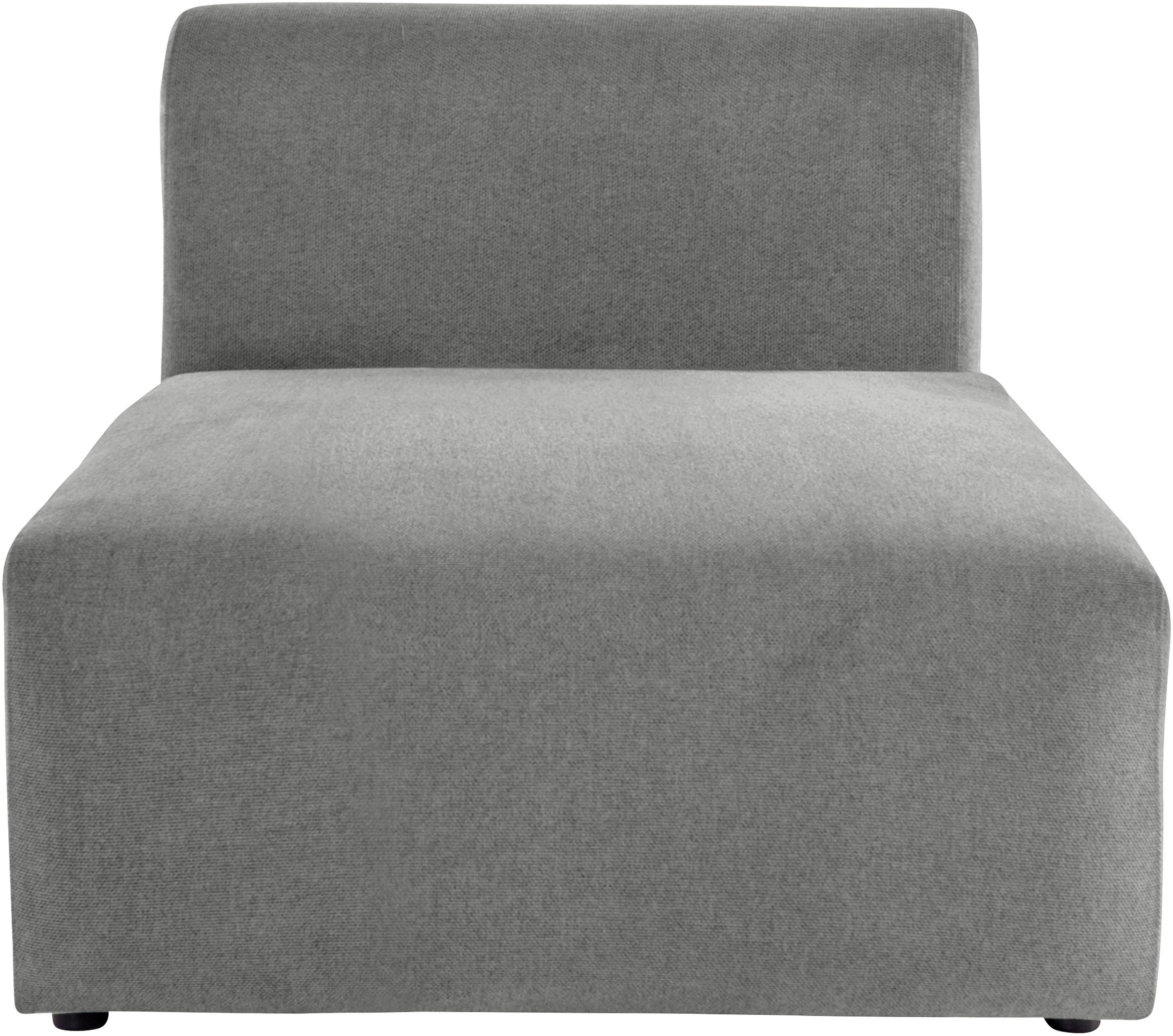 LeGer Home by Lena Gercke Sessel LYZA Sofa-Mittelelement, Maße B/T/H: 76/96/74 cm, als Modul oder separat verwendbar, für individuelle Zusammenstellung