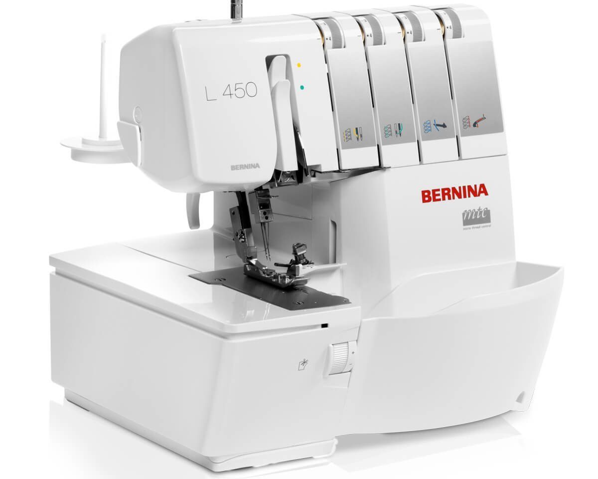 Bernina Nähmaschine Bernina L 450 4 Faden-Overlock, Nähen, Schneiden und Versäubern