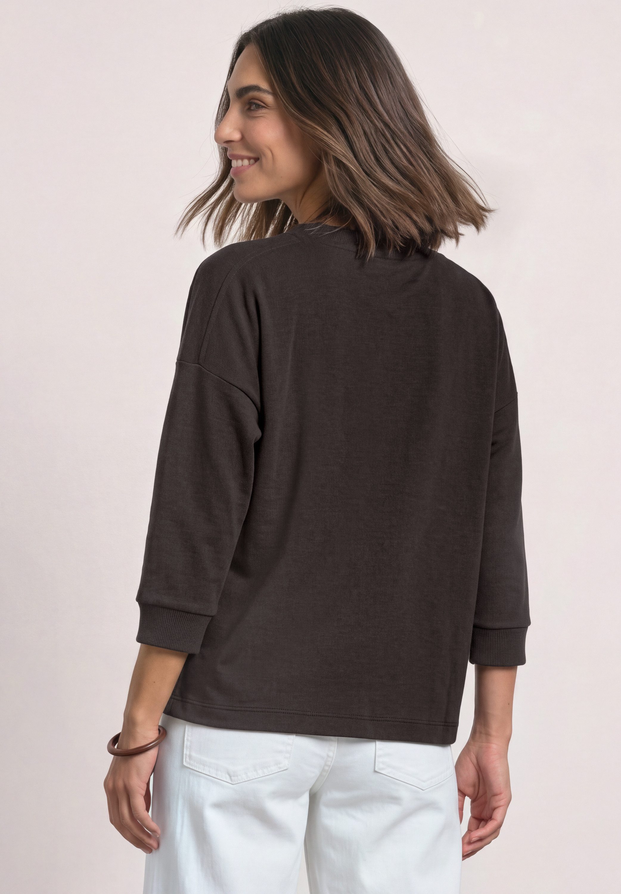 STREET ONE 3/4-Arm-Shirt mit U-Boot-Ausschnitt – Bild 2 von 5