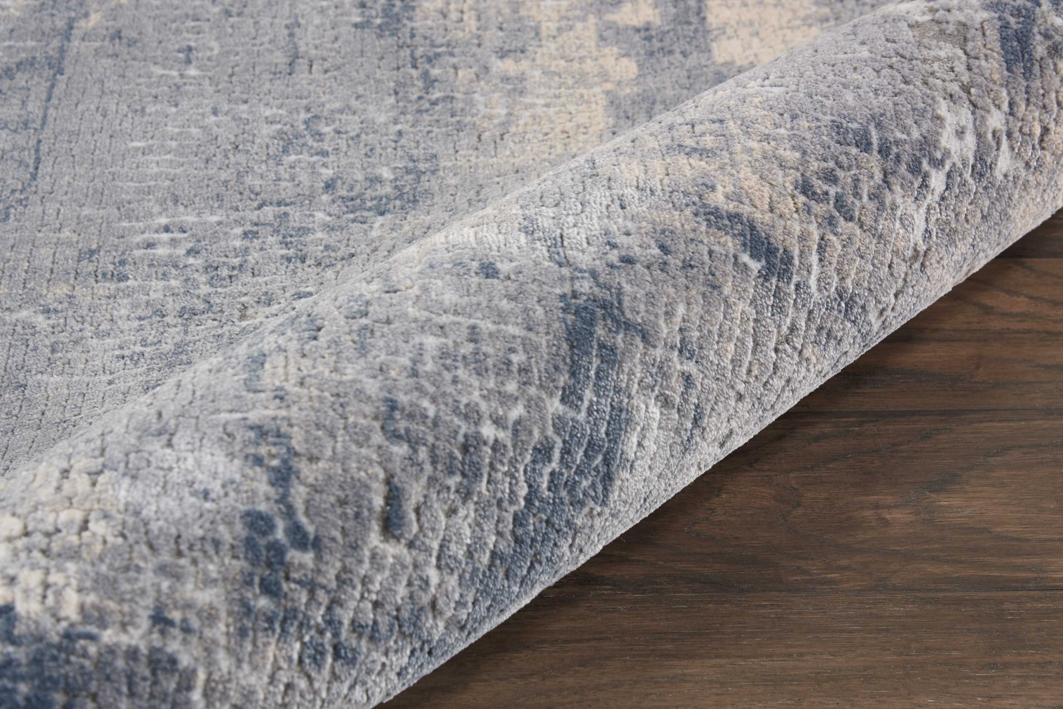 Teppich Rustic Textures 6, grau/beige rechteckig, Nourison, mm Höhe: 12