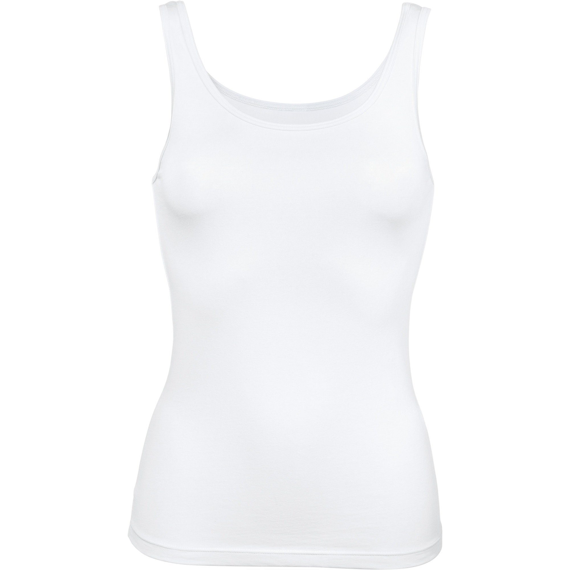 Erwin Müller Unterhemd Damen-Unterhemd 2er-Pack Modal Uni