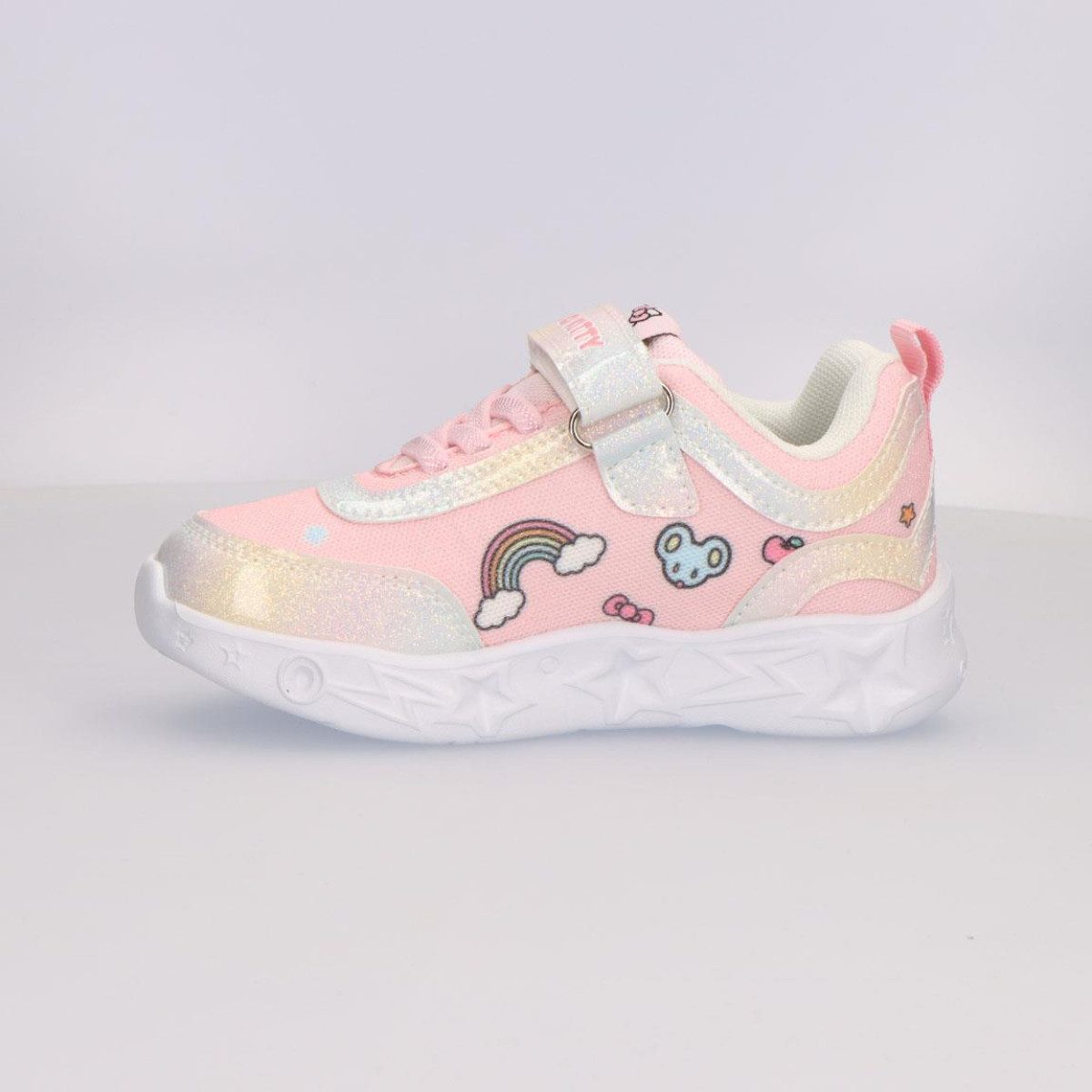 Hello Kitty Kinder Sportschuhe mit Lichteffekt leichte Freizeitschuhe Sneaker (Packung)