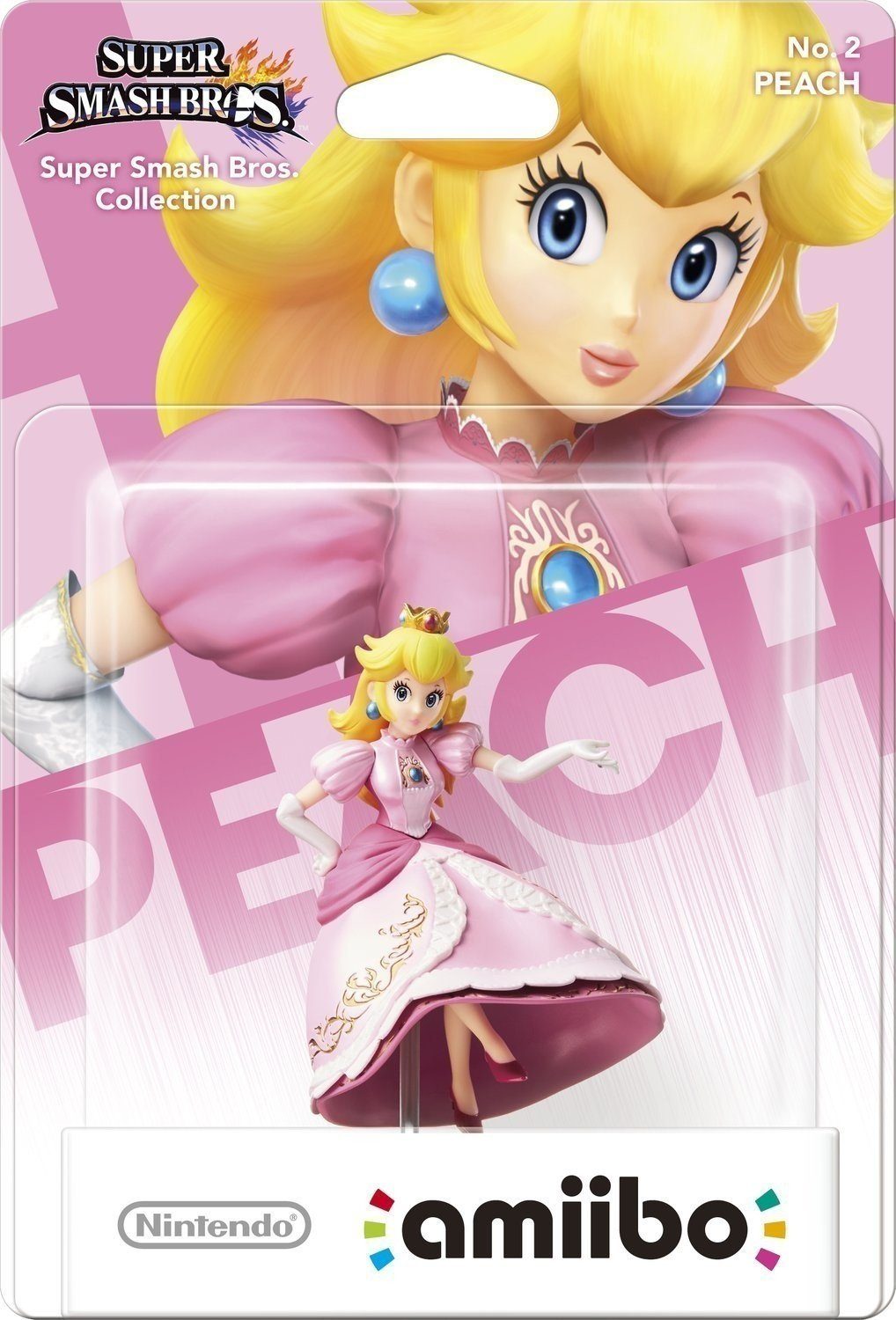 Nintendo Sammelfigur amiibo Peach No. 2 Super Smash Bros. Collection Switch (amiibo Figur, 1 St., digitale Inhalte), NFC Funktion