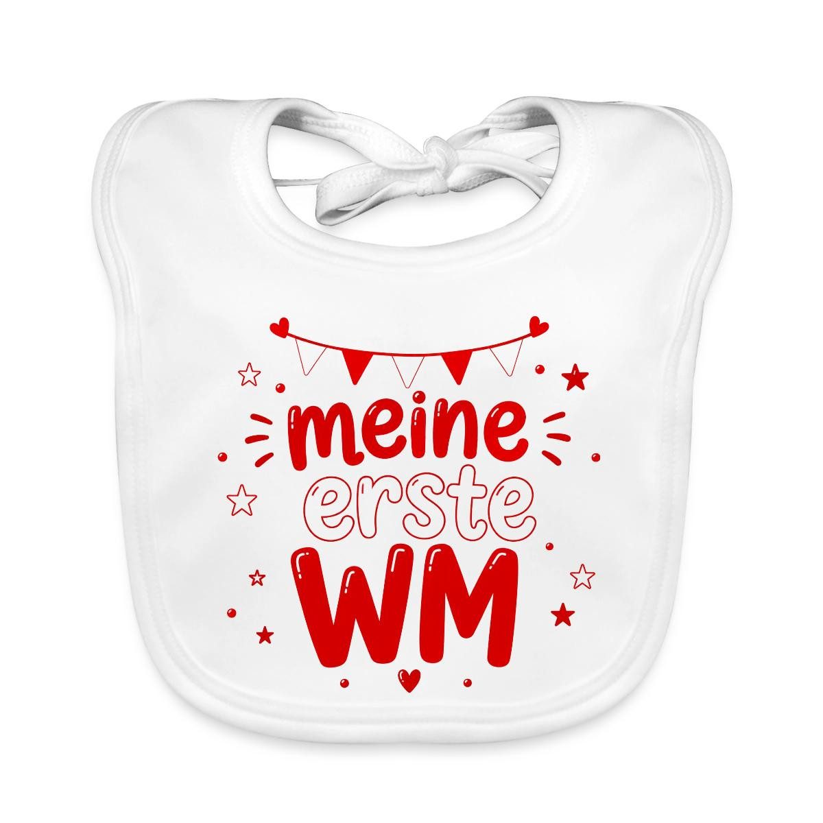 Lätzchen Meine Erste WM Österreich Fan Bio Baby Lätzchen Waschbar