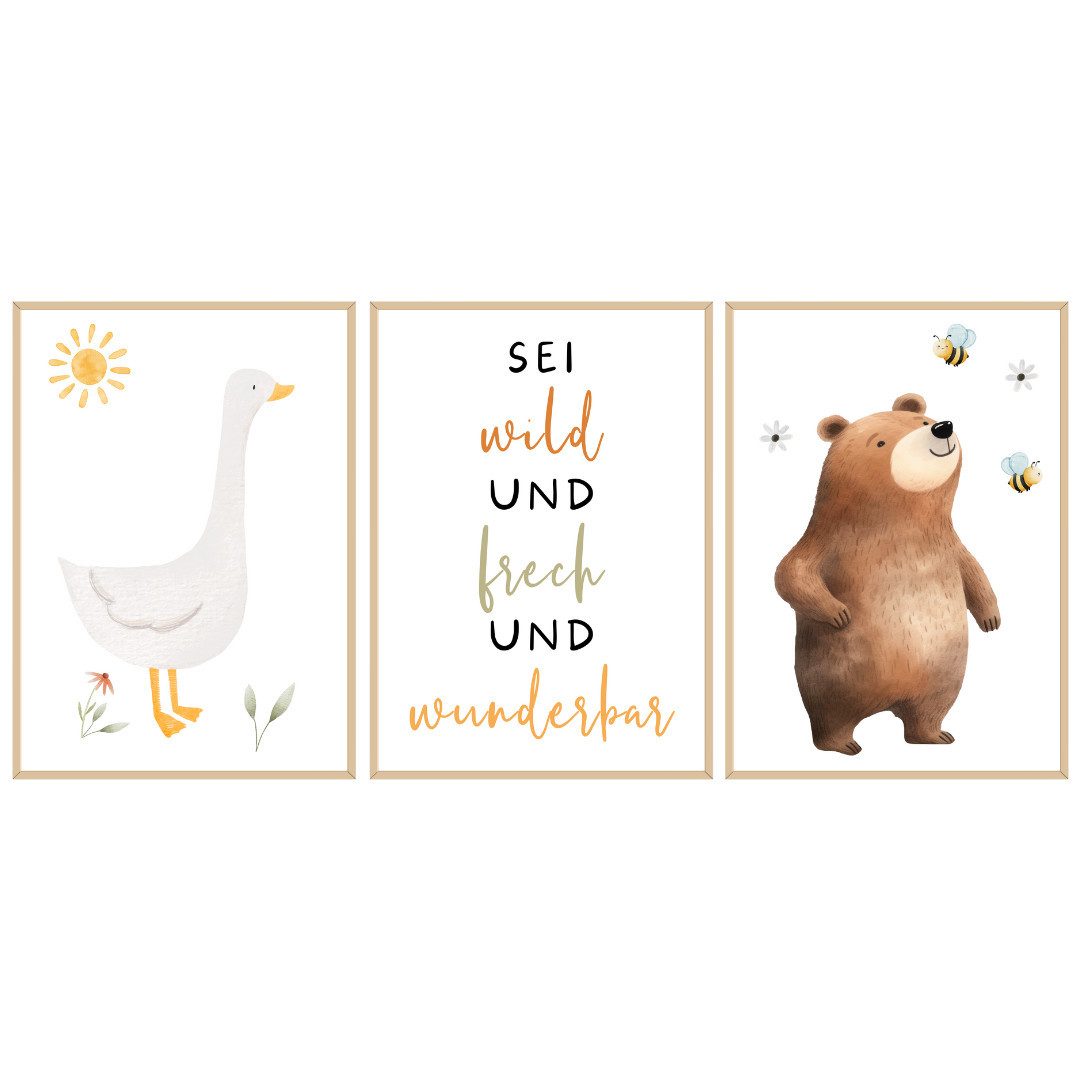 Things of Happiness Poster Affirmationsposter für günstig online kaufen