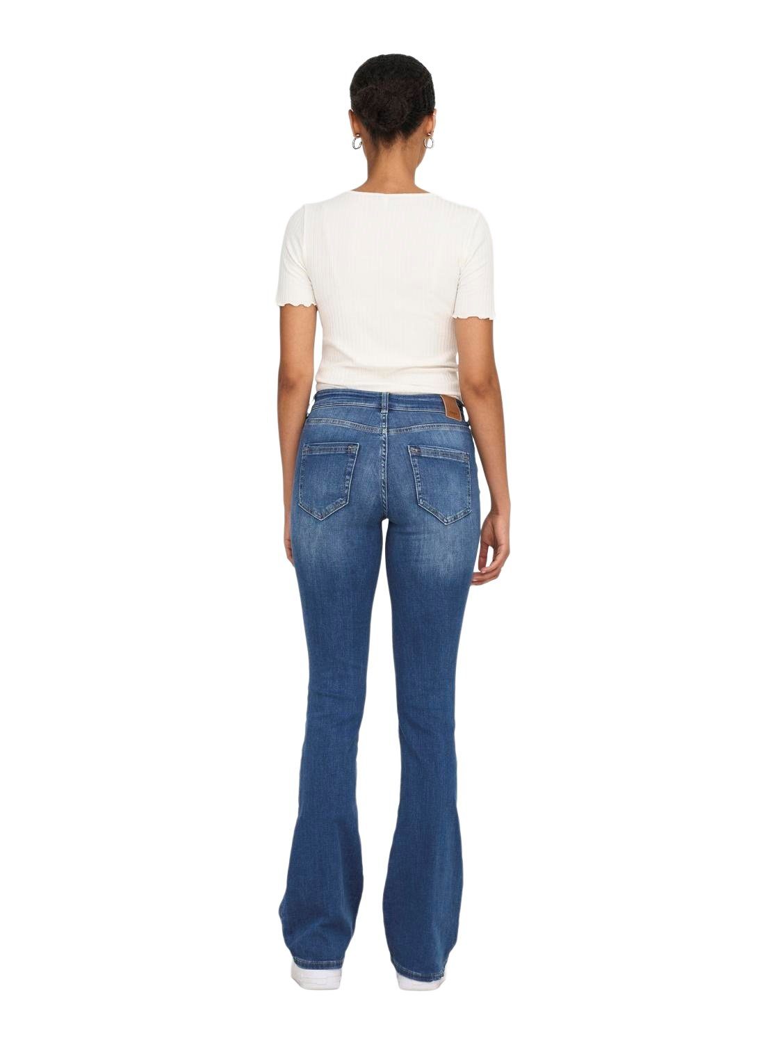 ONLY Schlagjeans ONLBLUSH MID FLARED REA1319 mit Stretch