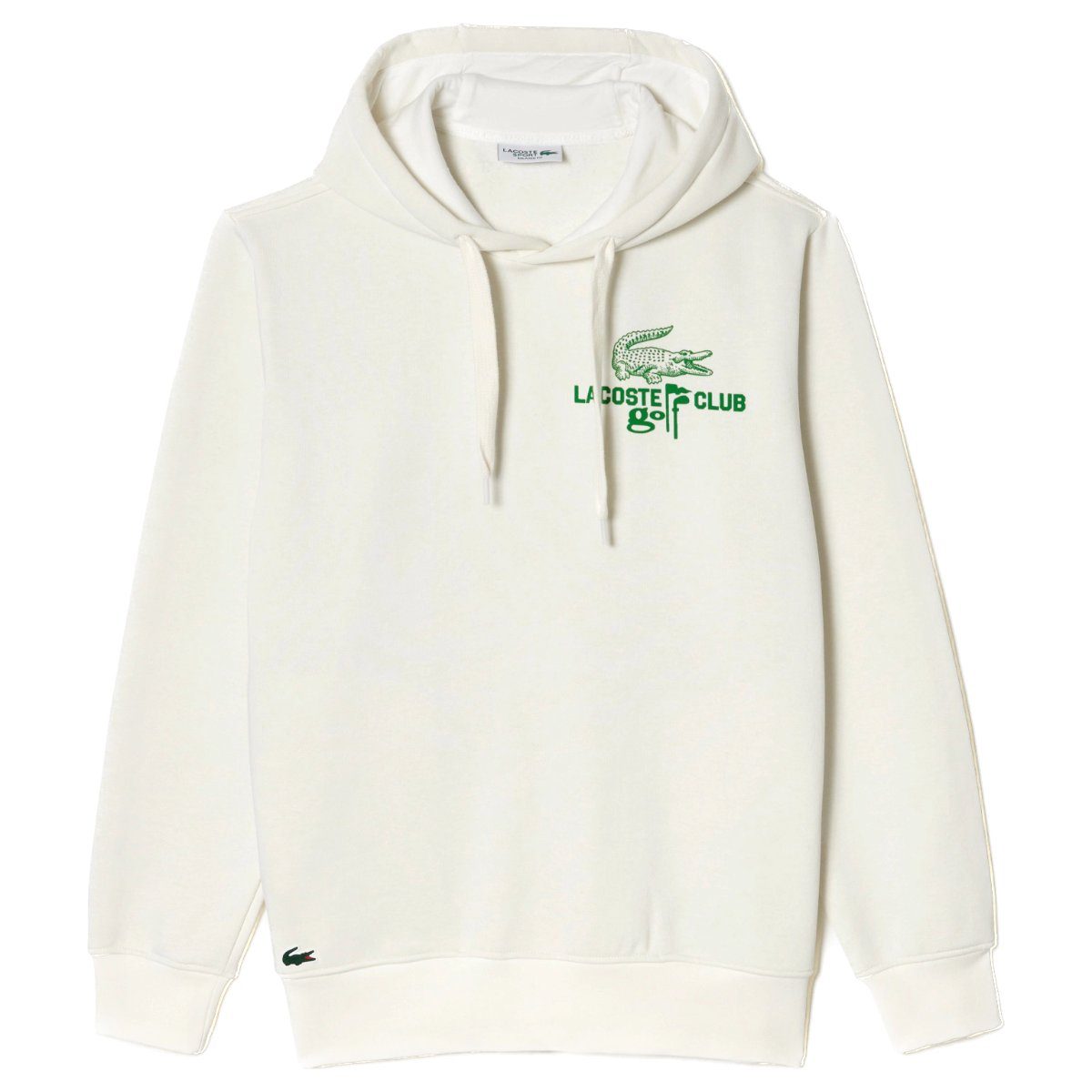 Lacoste Kapuzenpullover Lacoste Logo Hoodie Weiss